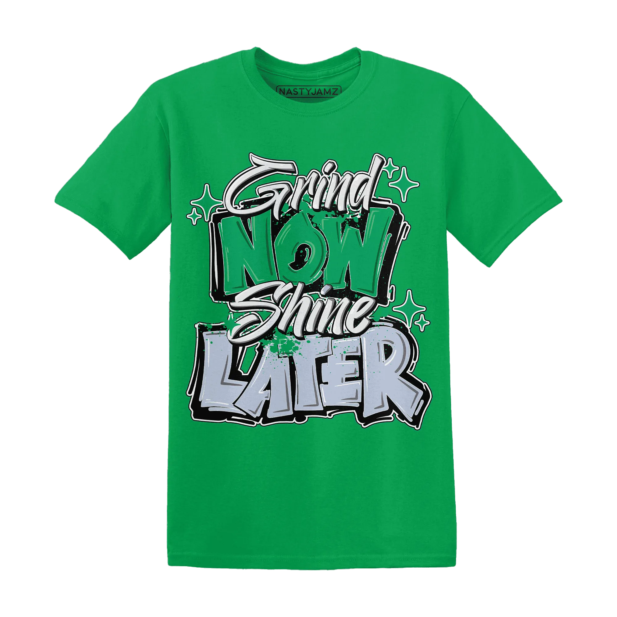 Lucky-Green-5s-T-Shirt-Match-Grind-More