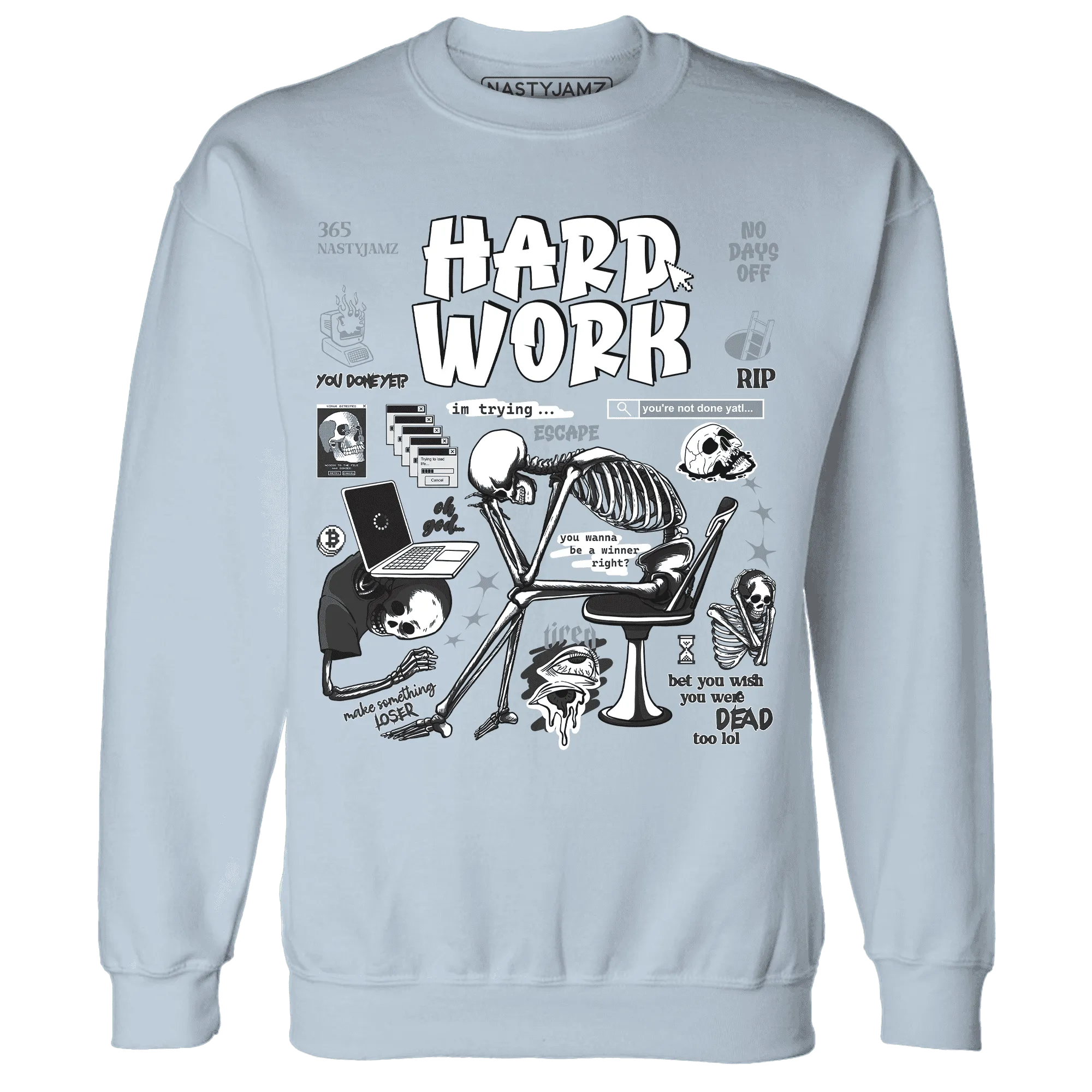 Low-Space-Jamz-11s-NastyJamz-Sweatshirt-Match-Hard-Work