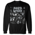 NastyJamz-Wolf-Grey-12s-Sweatshirt-Match-Hard-Work
