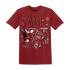 Dune-Red-13s-NastyJamz-T-Shirt-Match-Hard-Work