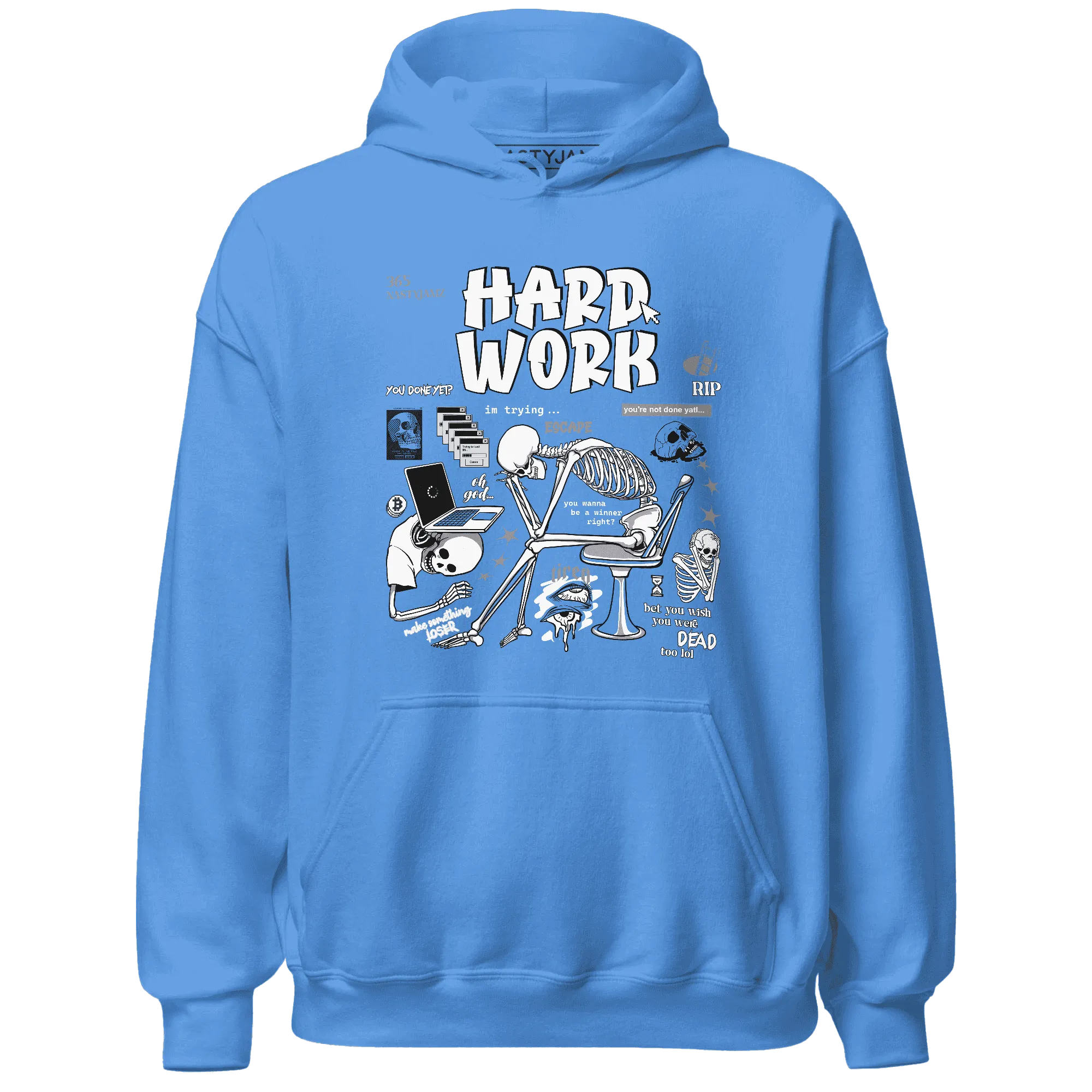 Carolina-Blue-Univercitii-17s-NastyJamz-Hoodie-Match-Hard-Work