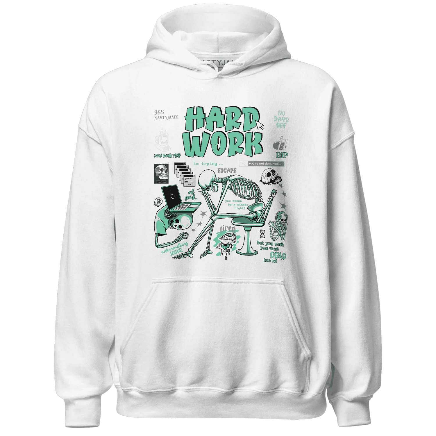 High-OG-Green-Glow-1s-NastyJamz-Hoodie-Match-Hard-Work