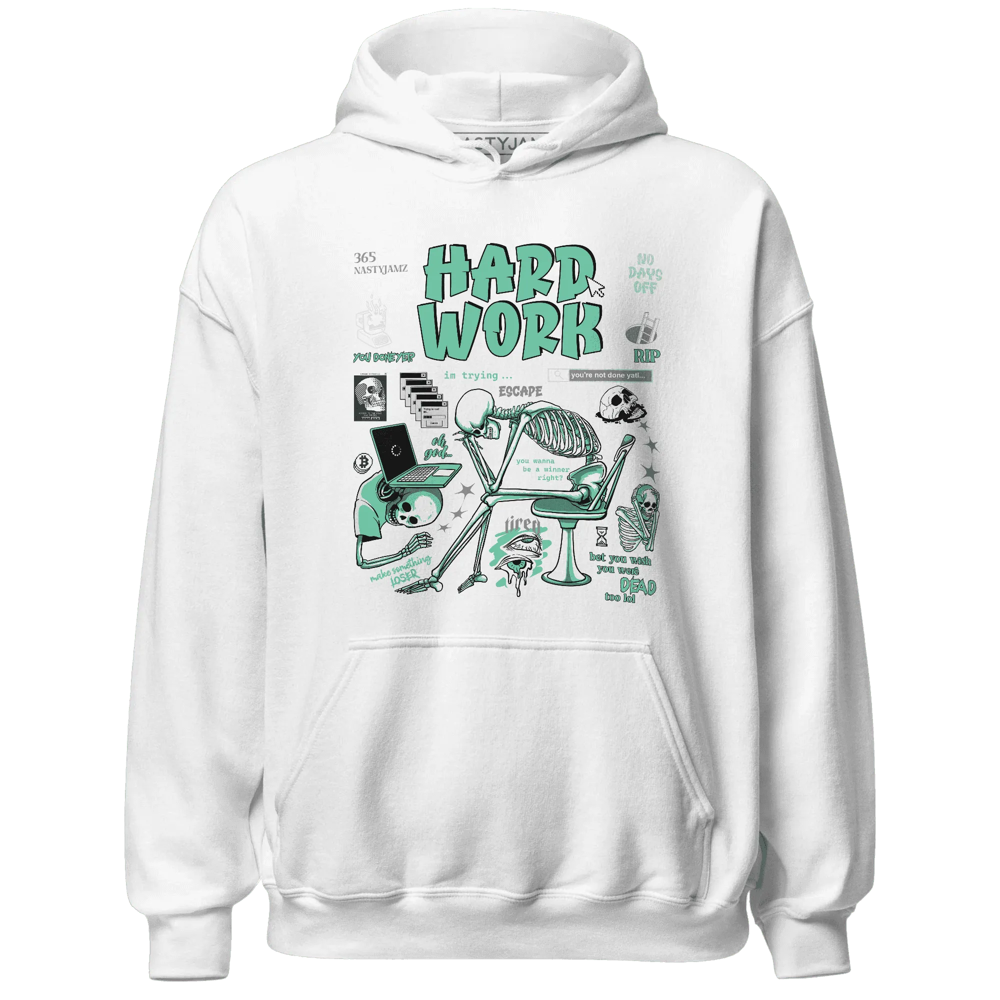 High-OG-Green-Glow-1s-NastyJamz-Hoodie-Match-Hard-Work