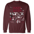 NastyJamz-High-White-Team-Red-1s-Sweatshirt-Match-Hard-Work
