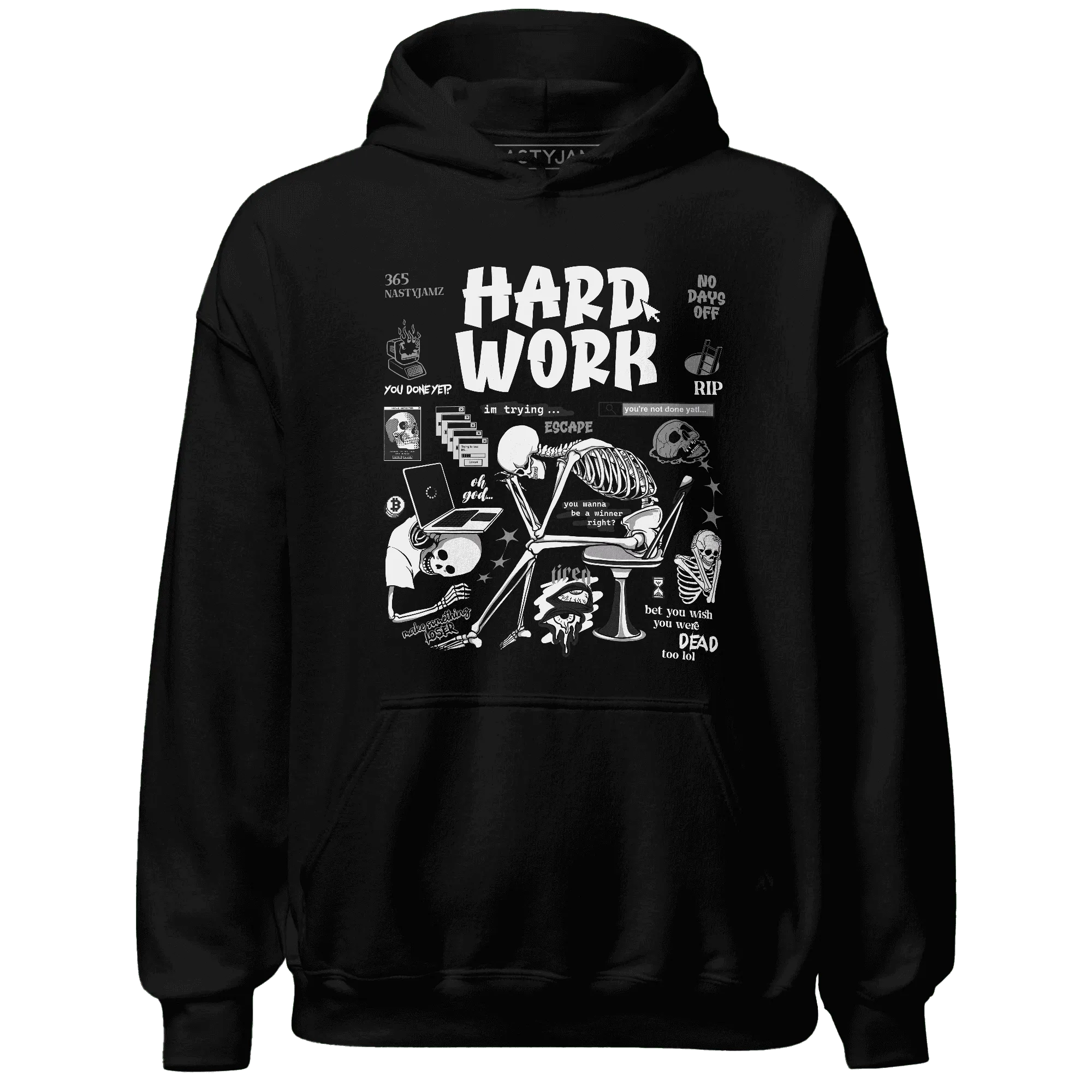 NastyJamz-Low-Mocha-1s-Hoodie-Match-Hard-Work