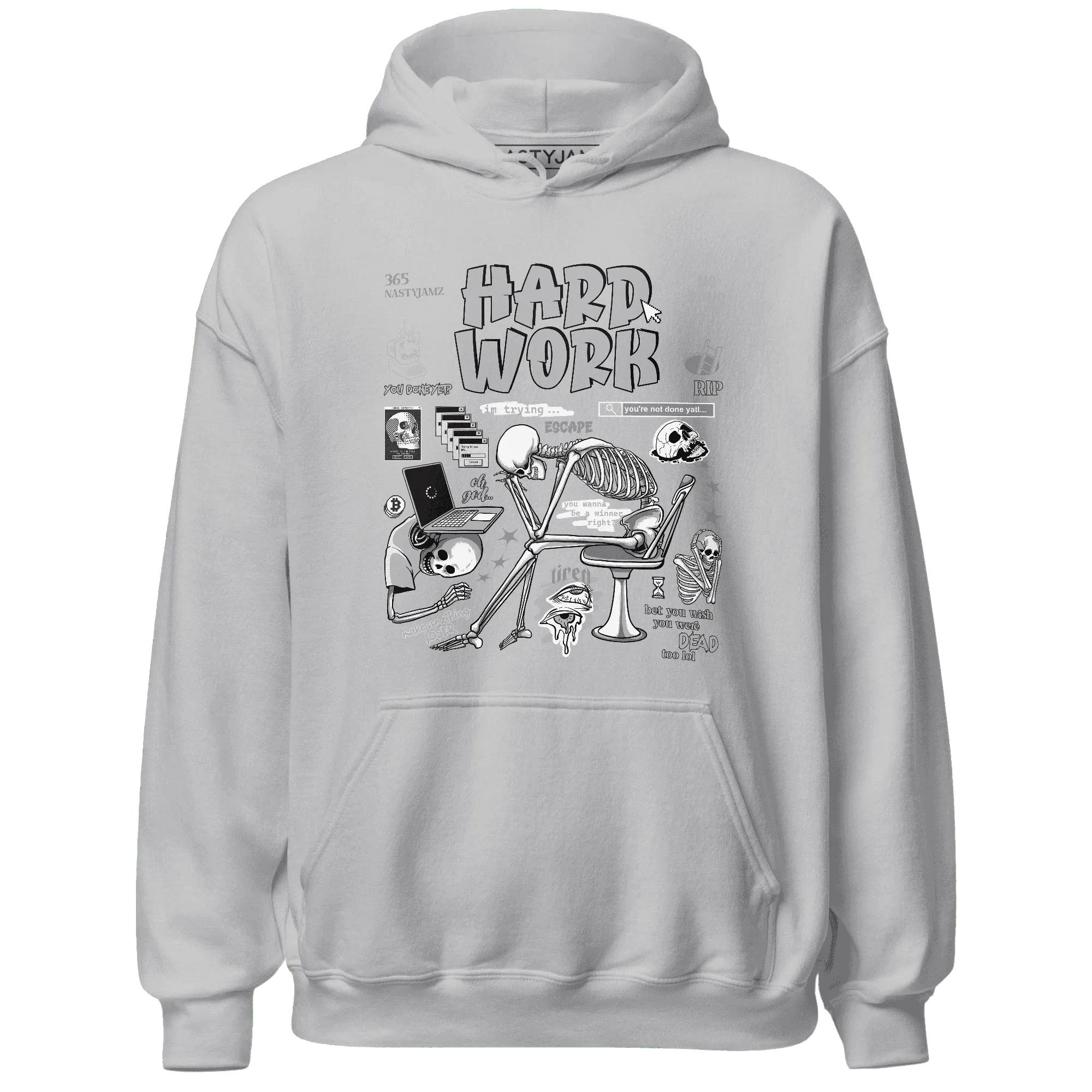 NastyJamz-Wolf-Grey-1s-Hoodie-Match-Hard-Work