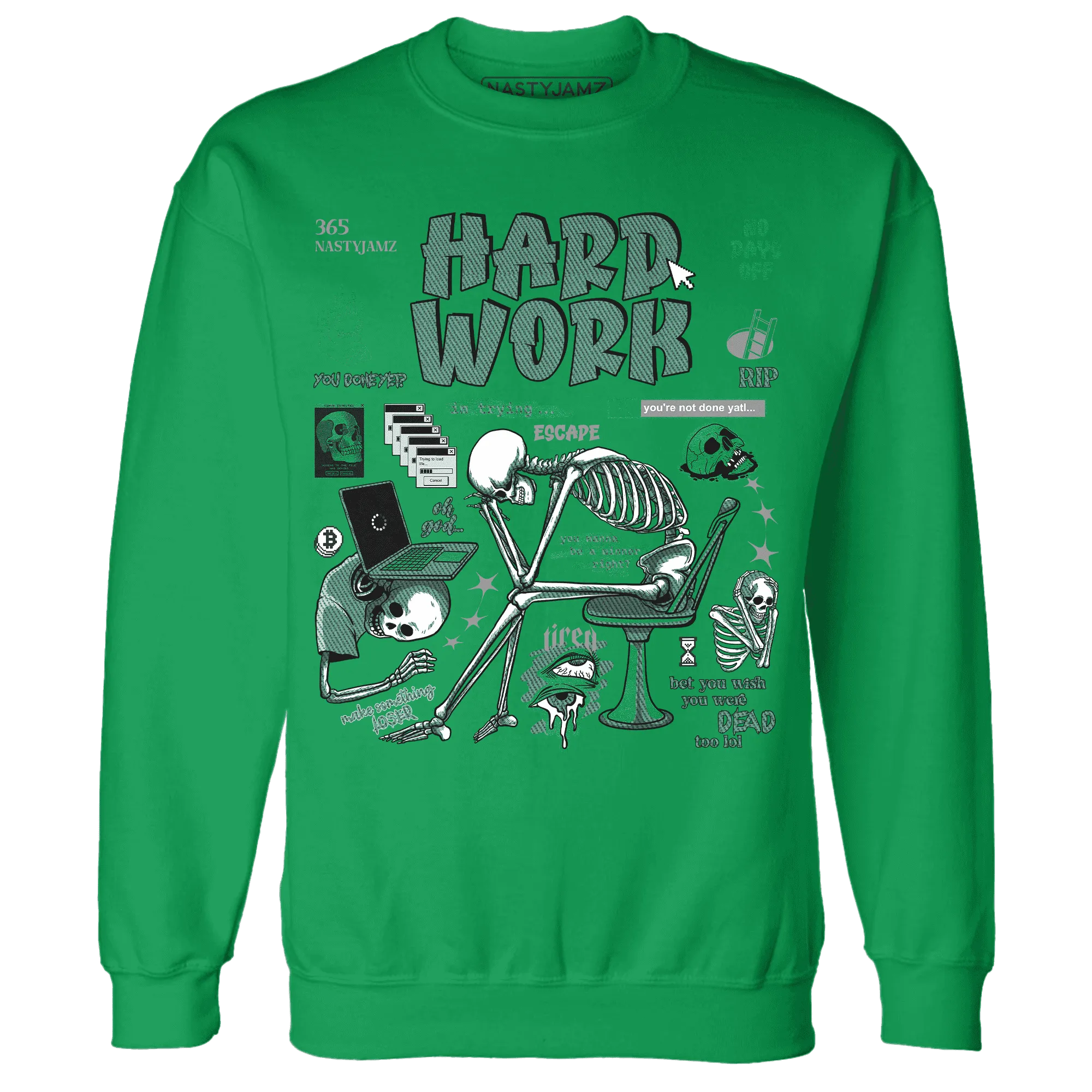 NastyJamz-Nina-CN-Abney-3s-Sweatshirt-Match-Hard-Work