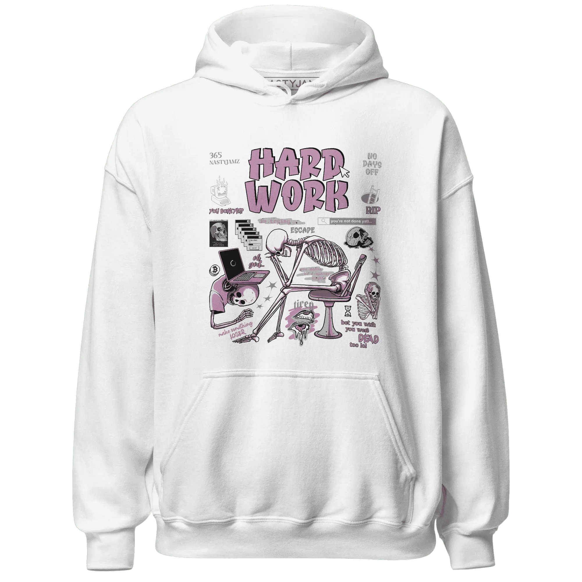 Orchid-Neutral-Grey-Black-White-4s-Hoodie-Match-Hard-Work