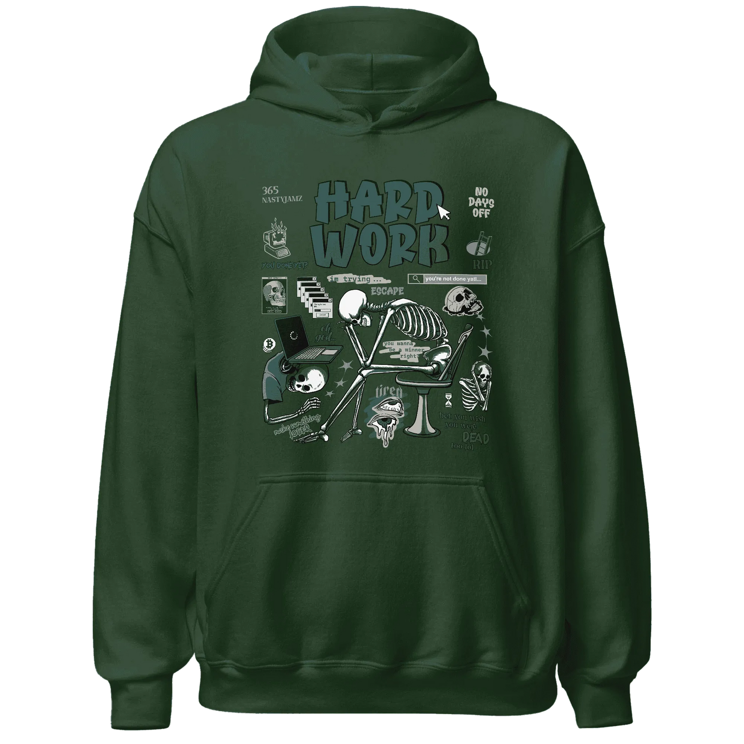 NastyJamz-Oxidized-Green-4s-Hoodie-Match-Hard-Work