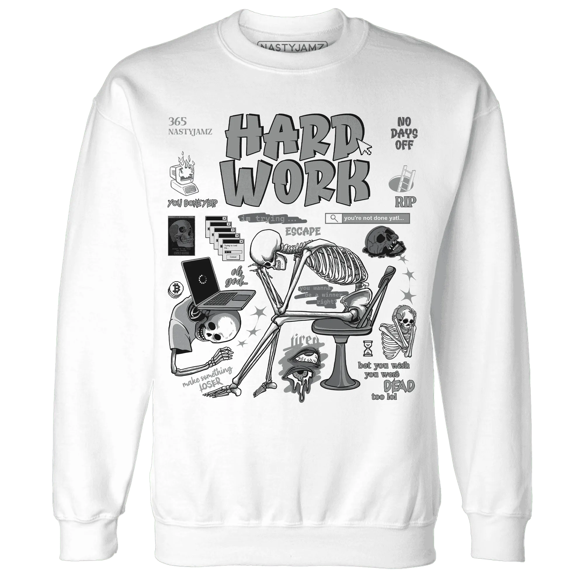 NastyJamz-Paris-Cement-Olympics-4s-Sweatshirt-Match-Hard-Work