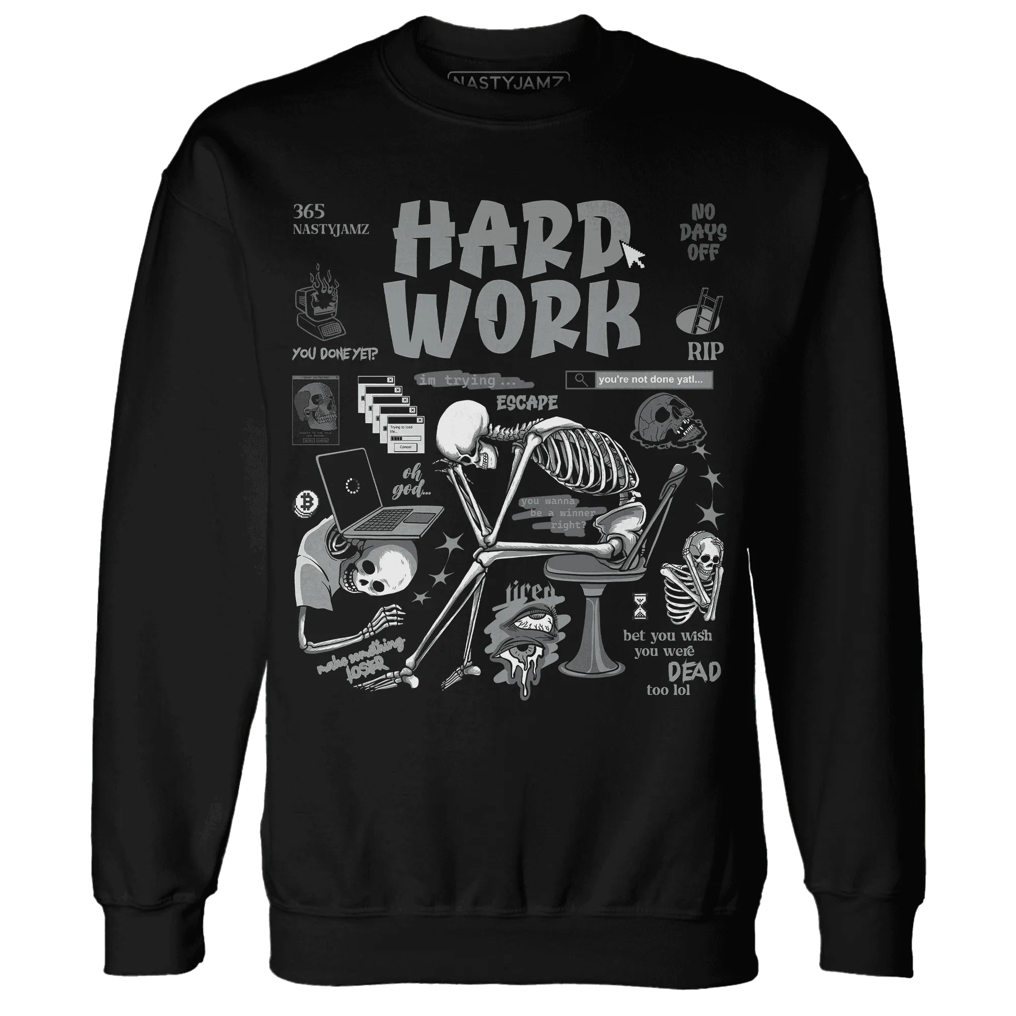 NastyJamz-Paris-Cement-Olympics-4s-Sweatshirt-Match-Hard-Work