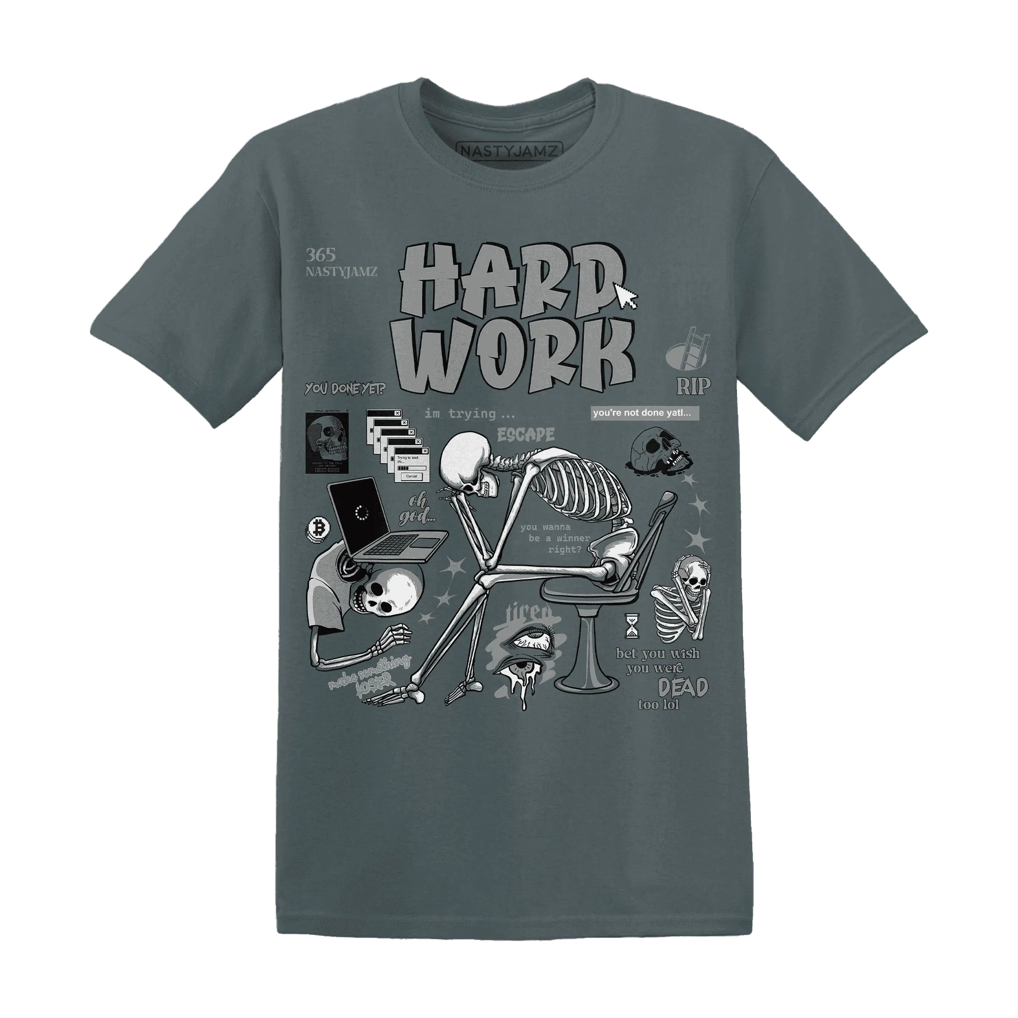 NastyJamz-Paris-Cement-Olympics-4s-T-Shirt-Match-Hard-Work