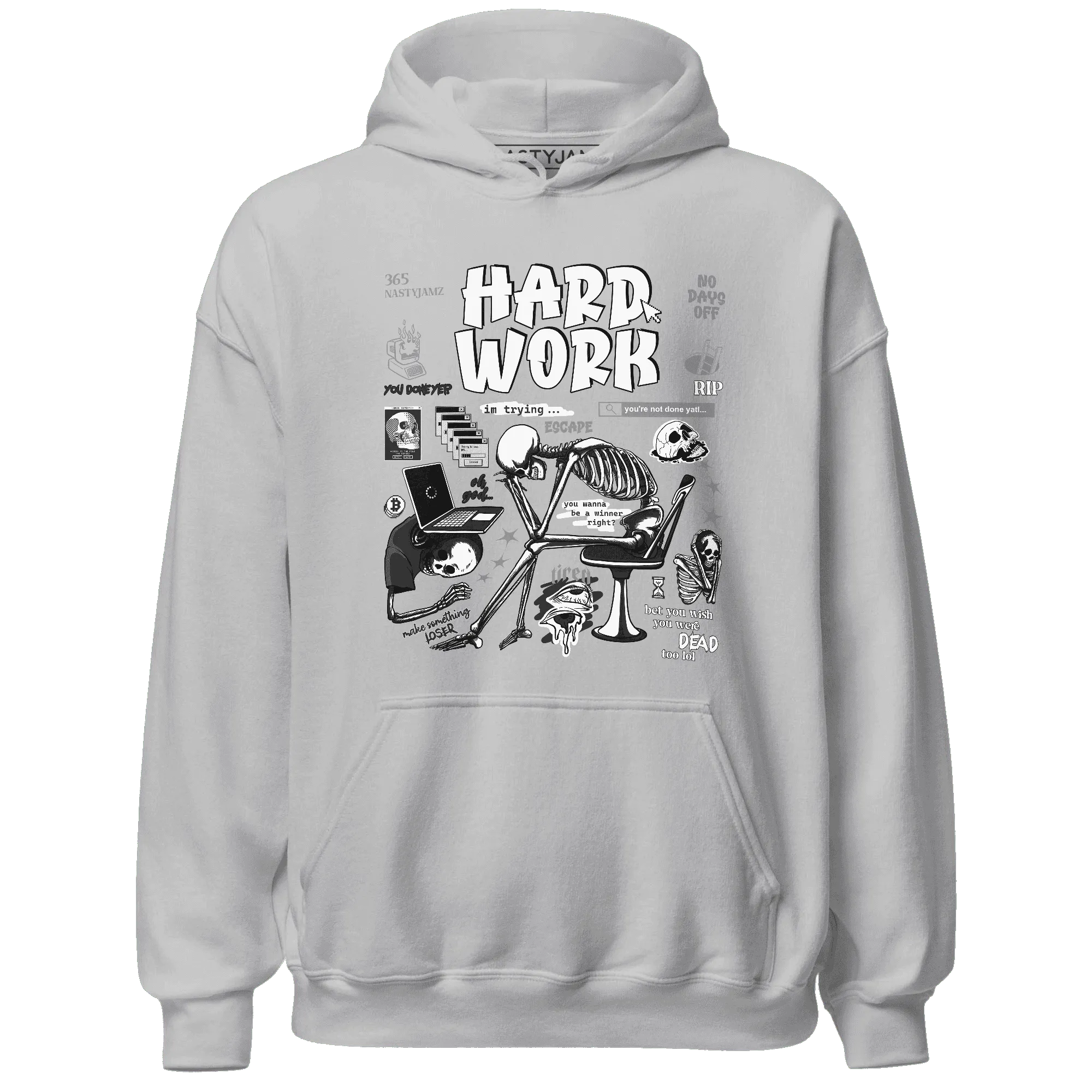 NastyJamz-White-Thunder-4s-Hoodie-Match-Hard-Work