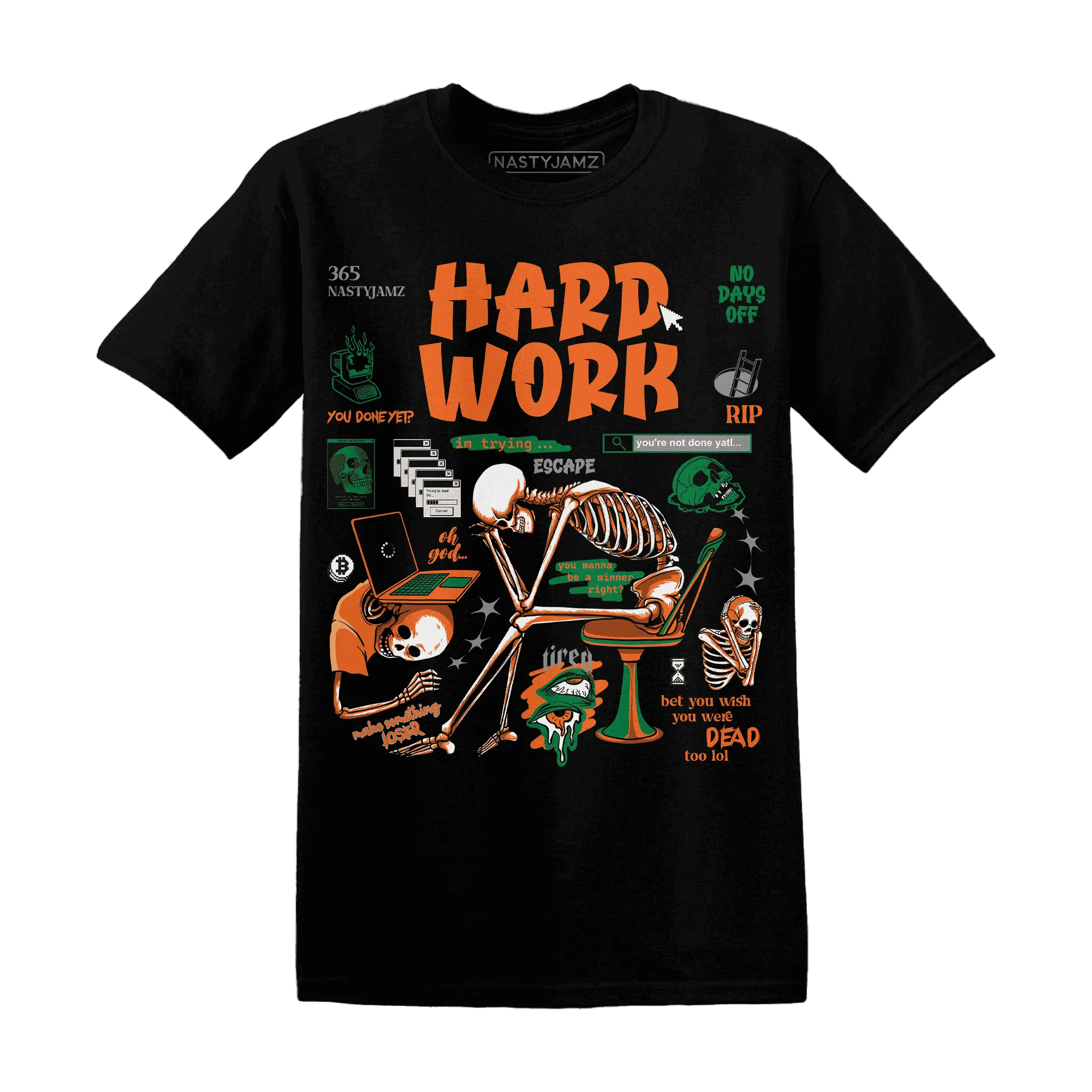 NastyJamz-MAM-Hurricanes-5s-T-Shirt-Match-Hard-Work