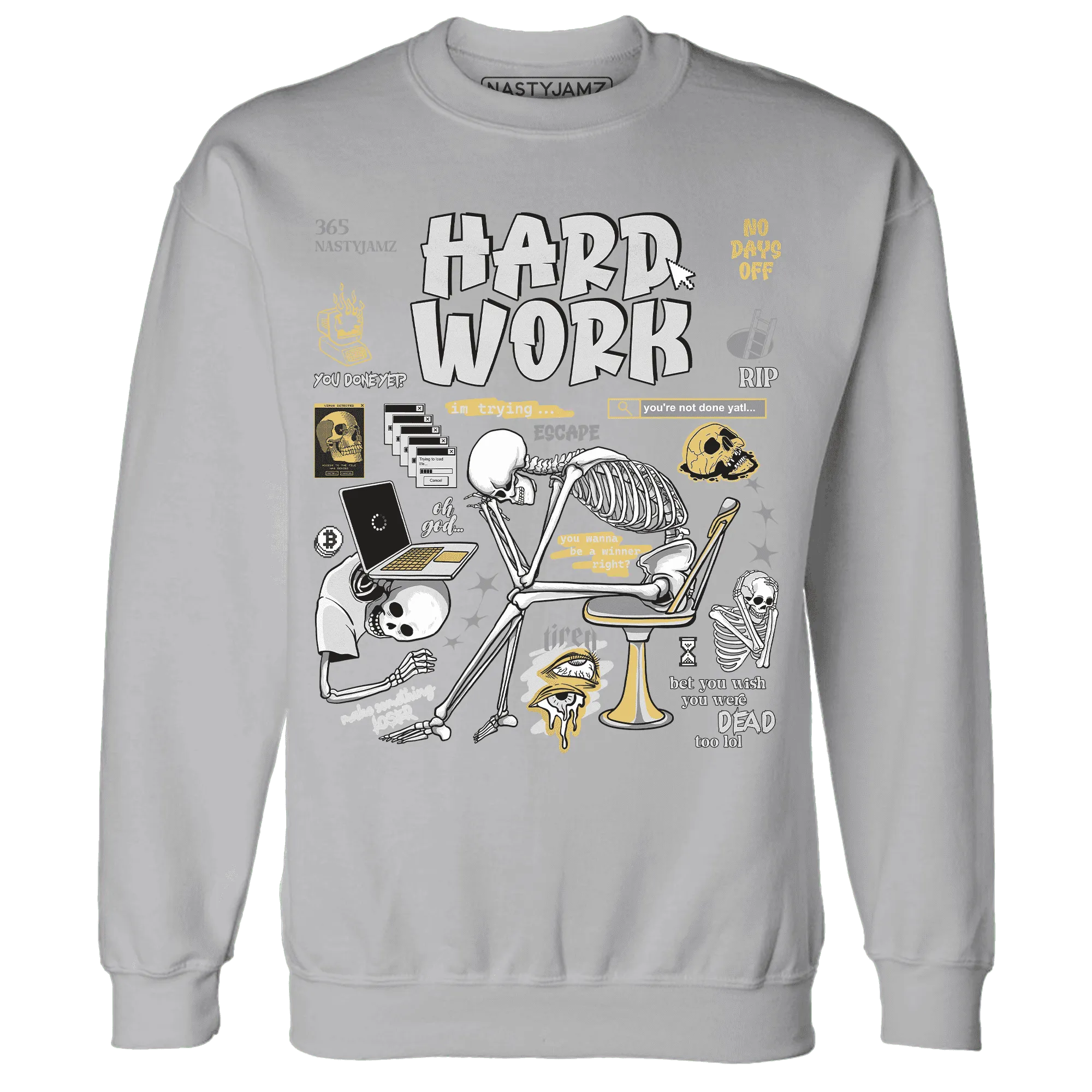 NastyJamz-Paris-Cement-Olympics-6s-Sweatshirt-Match-Hard-Work