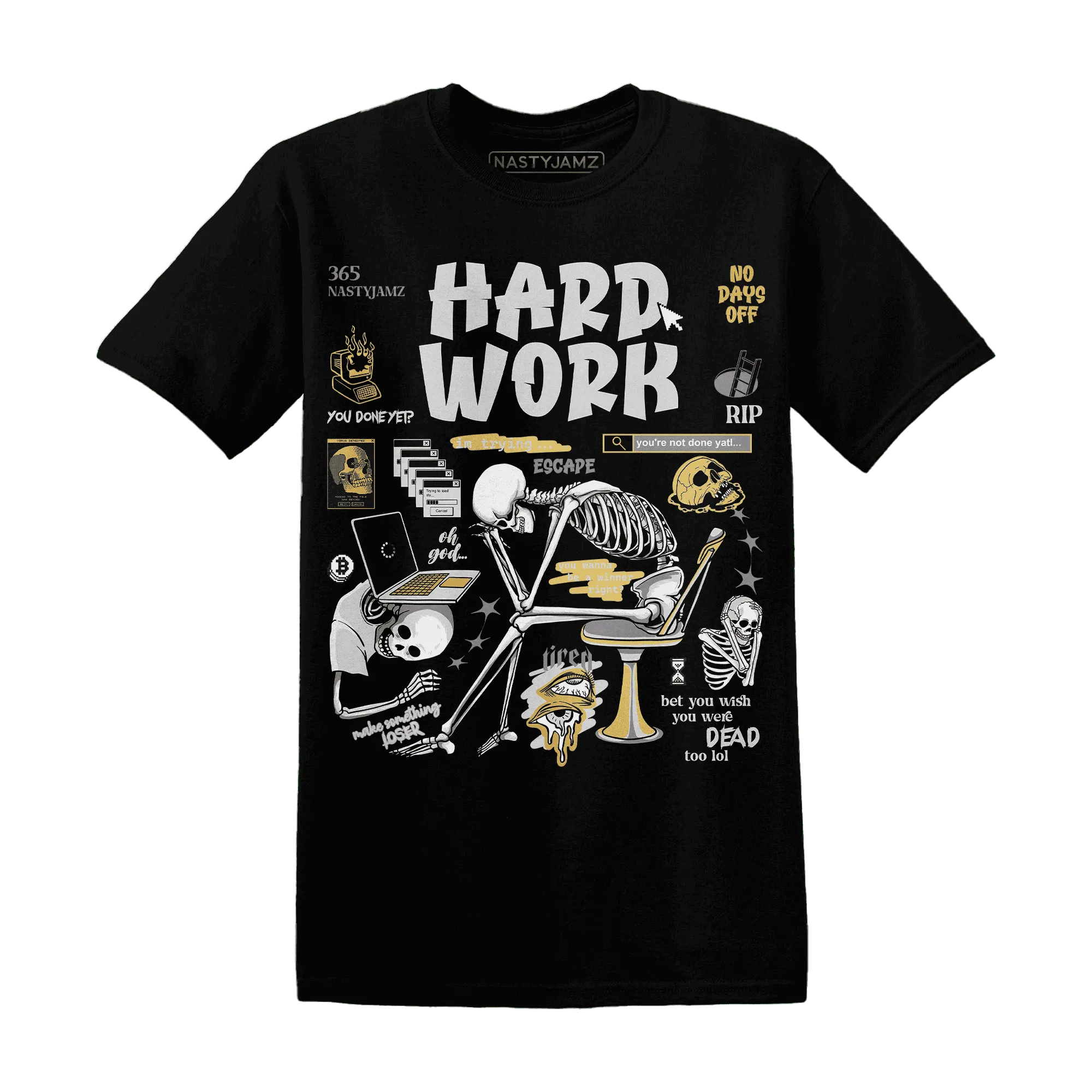 NastyJamz-Paris-Cement-Olympics-6s-T-Shirt-Match-Hard-Work