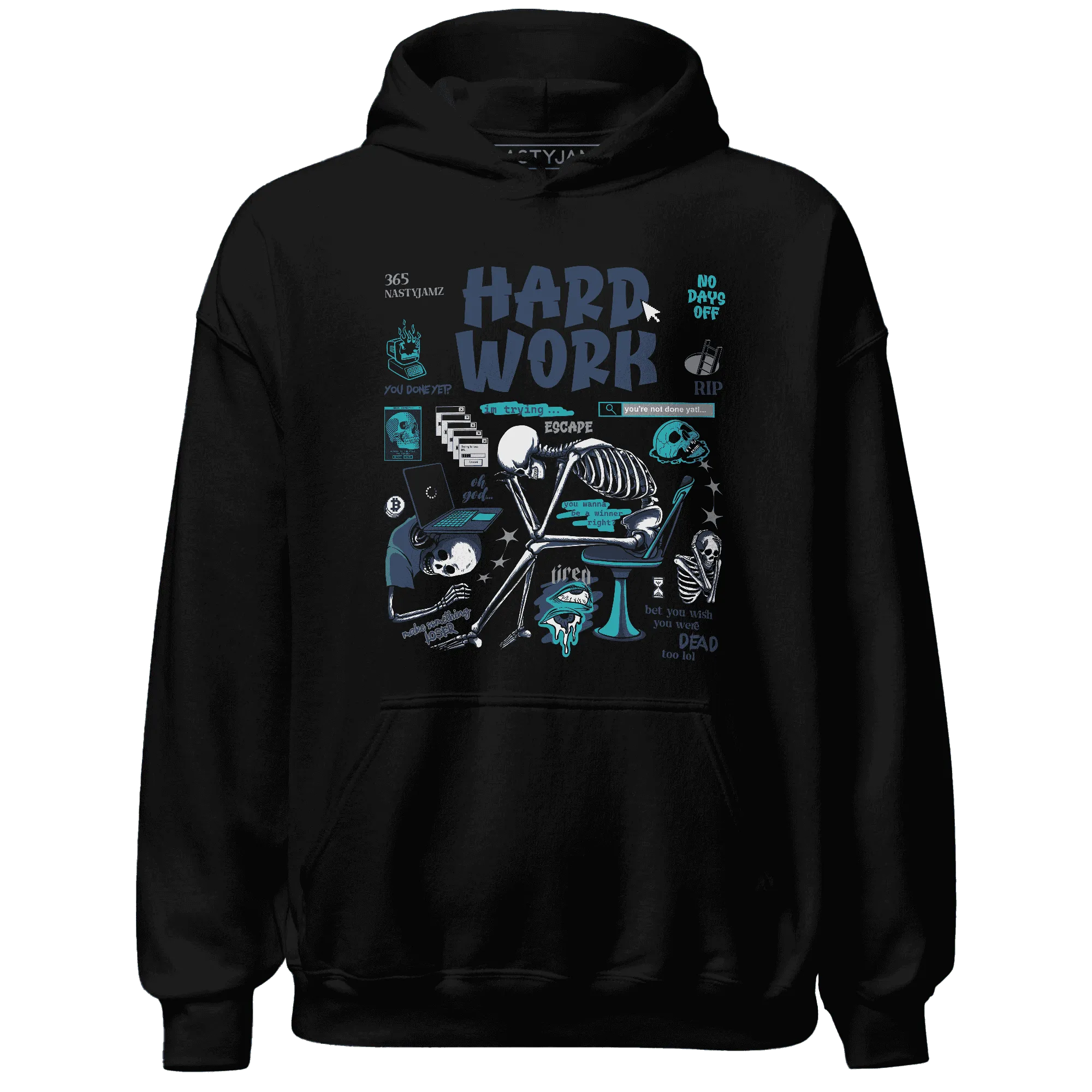 NastyJamz-AM-Plus-Drift-Midnight-Navy-Total-Orange-Dusty-Cactus-Hoodie-Match-Hard-Work