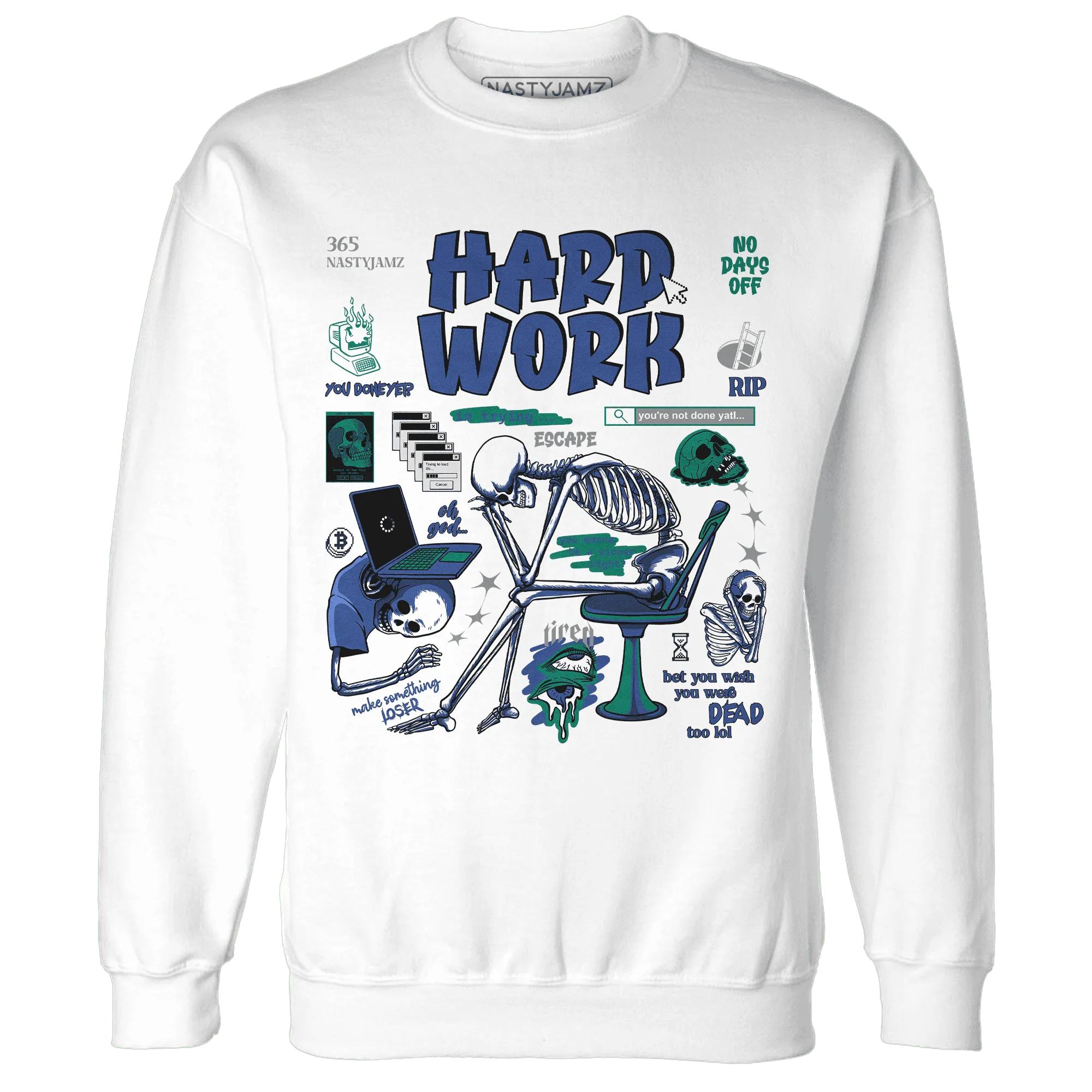 Dunk-Hyper-Royal-Malachite-Sweatshirt-Match-Hard-Work