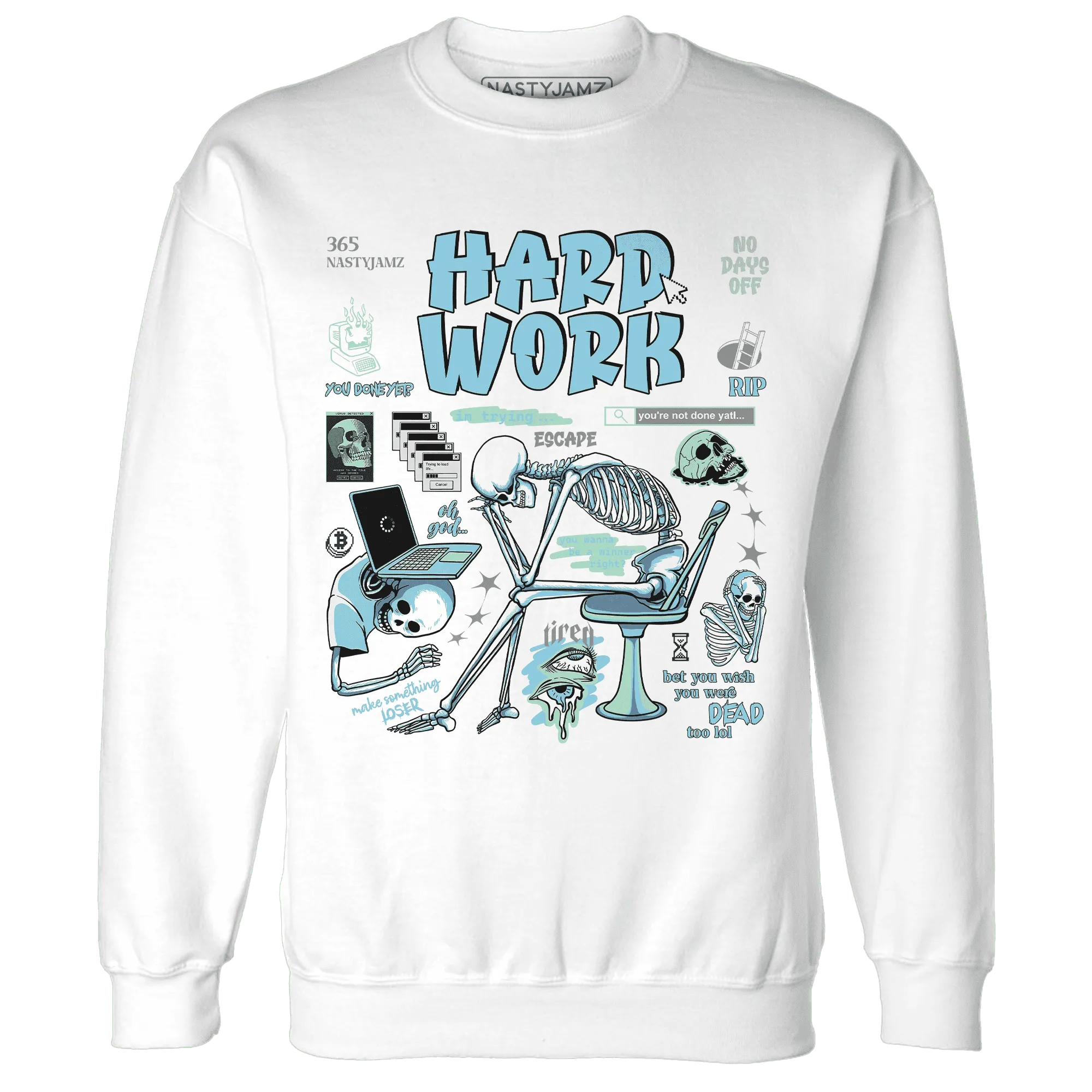 Dunk-Verdy-Visty-Blue-Gaze-Light-Arctic-Sweatshirt-Match-Hard-Work