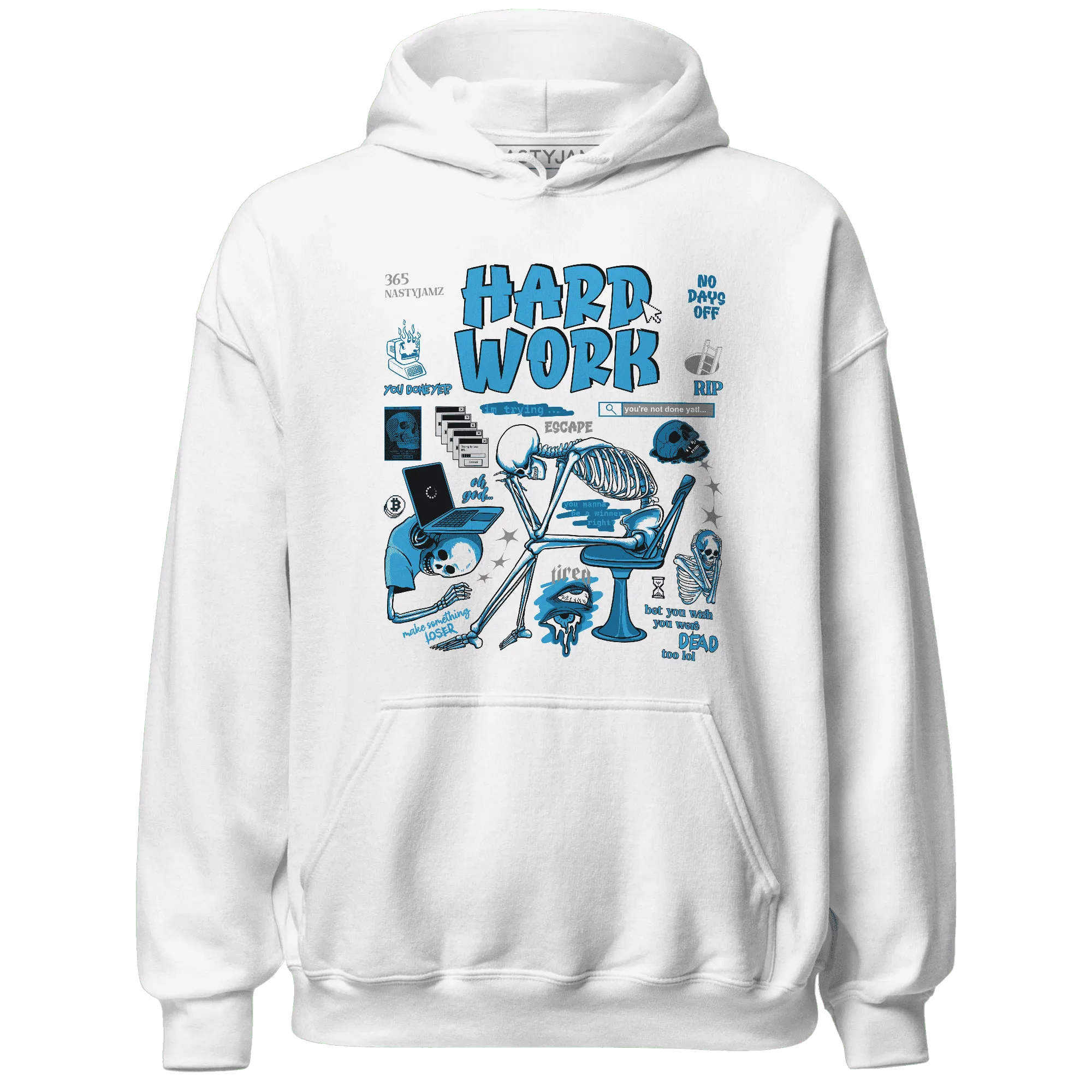 NastyJamz-Powder-Blue-9s-Hoodie-Match-Hard-Work