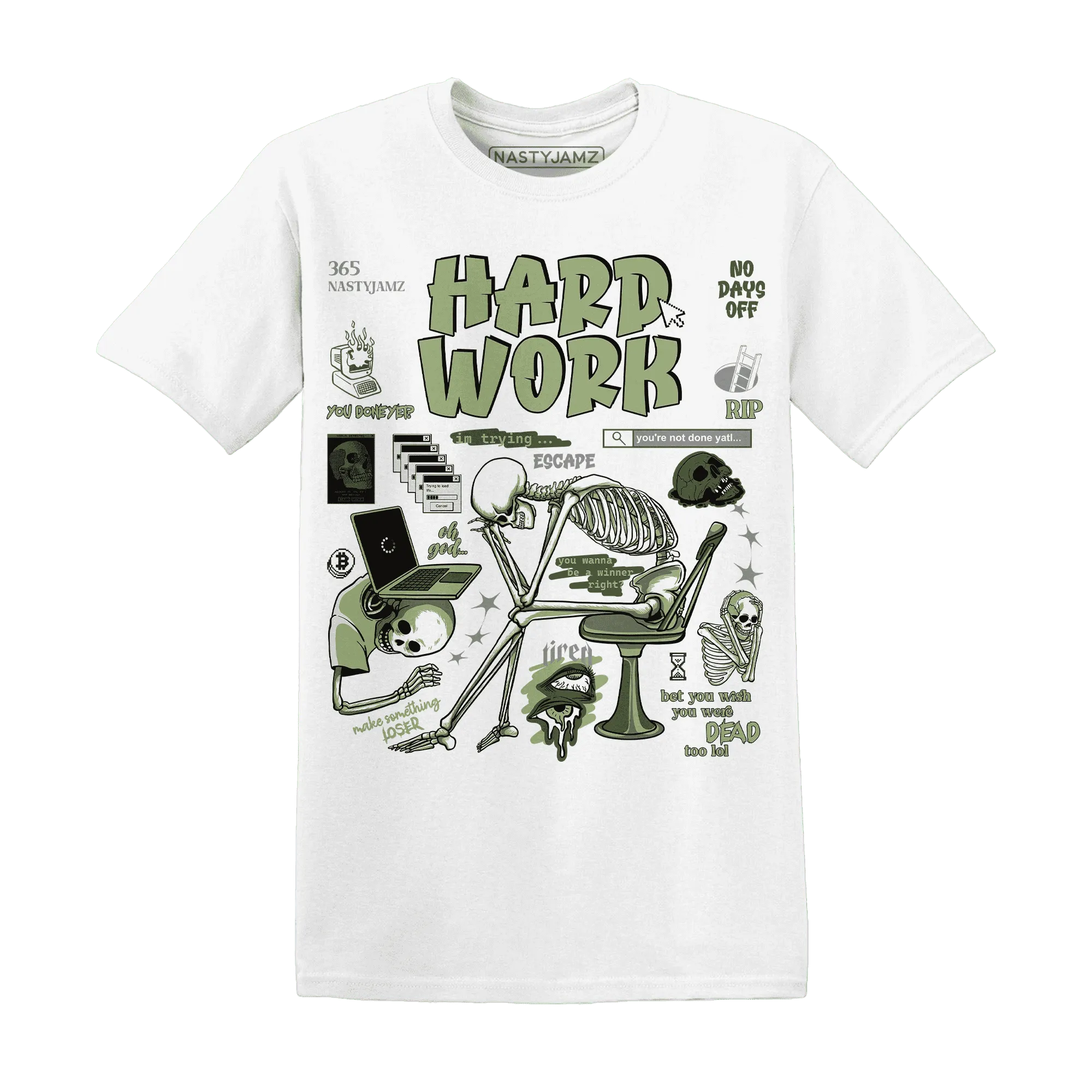 NastyJamz-VaporMax-Plus-Alligator-T-Shirt-Match-Hard-Work