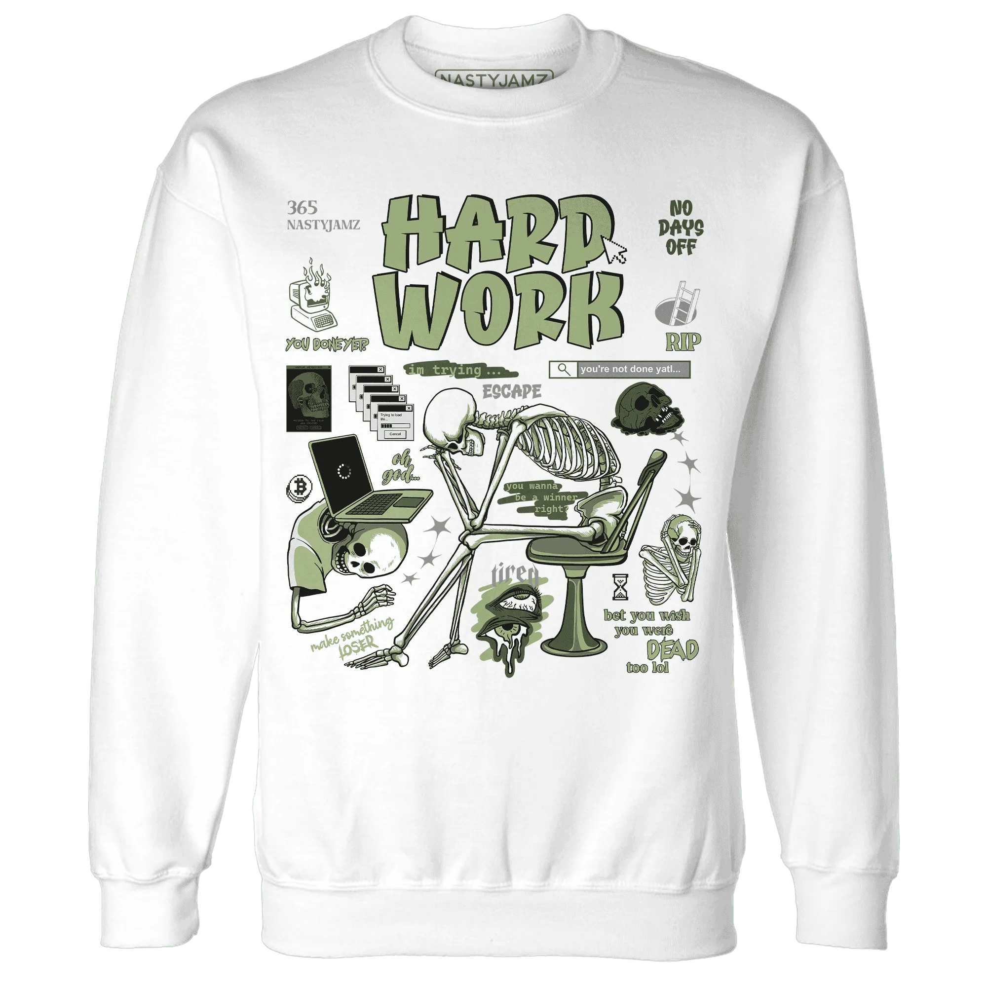 VaporMax-Plus-Alligator-NastyJamz-Sweatshirt-Match-Hard-Work