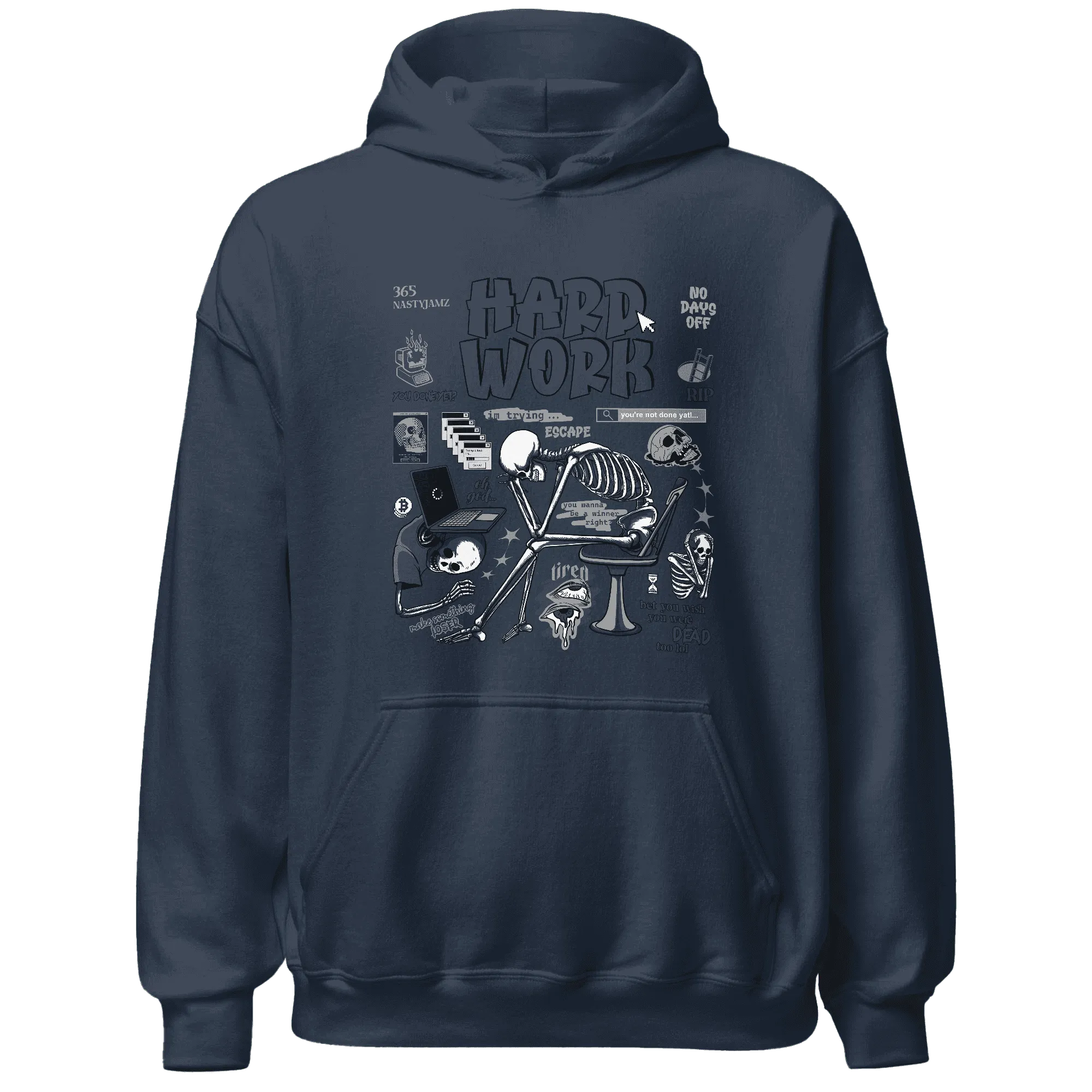 VaporMax-Plus-Midnight-Navy-White-Metallic-Silver-Hoodie-Match-Hard-Work