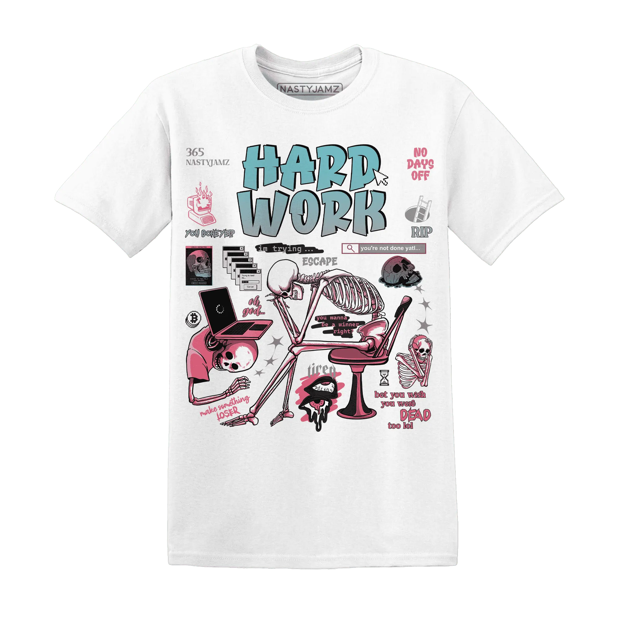 NastyJamz-VaporMax-Plus-South-Beach-T-Shirt-Match-Hard-Work