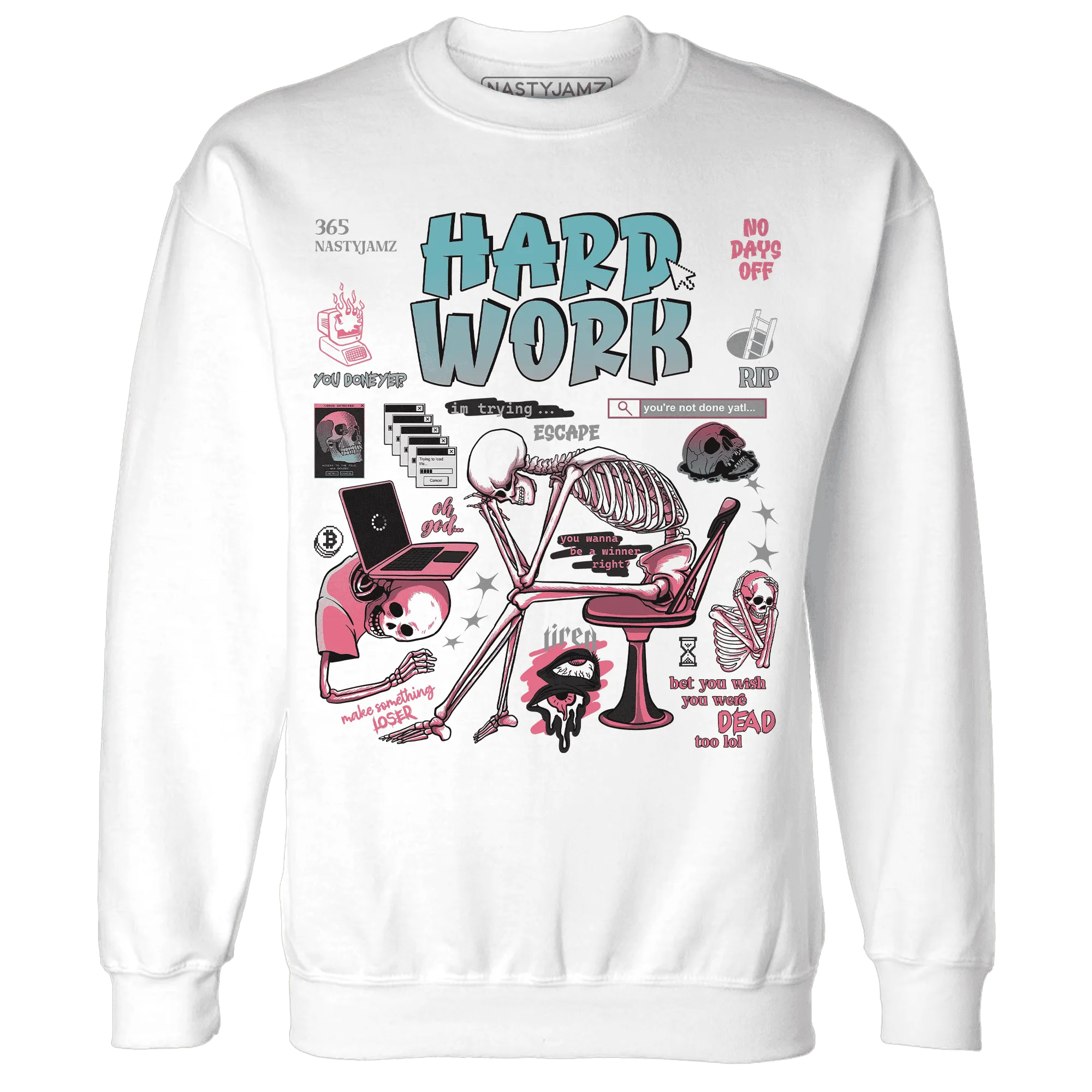 NastyJamz-VaporMax-Plus-South-Beach-Sweatshirt-Match-Hard-Work
