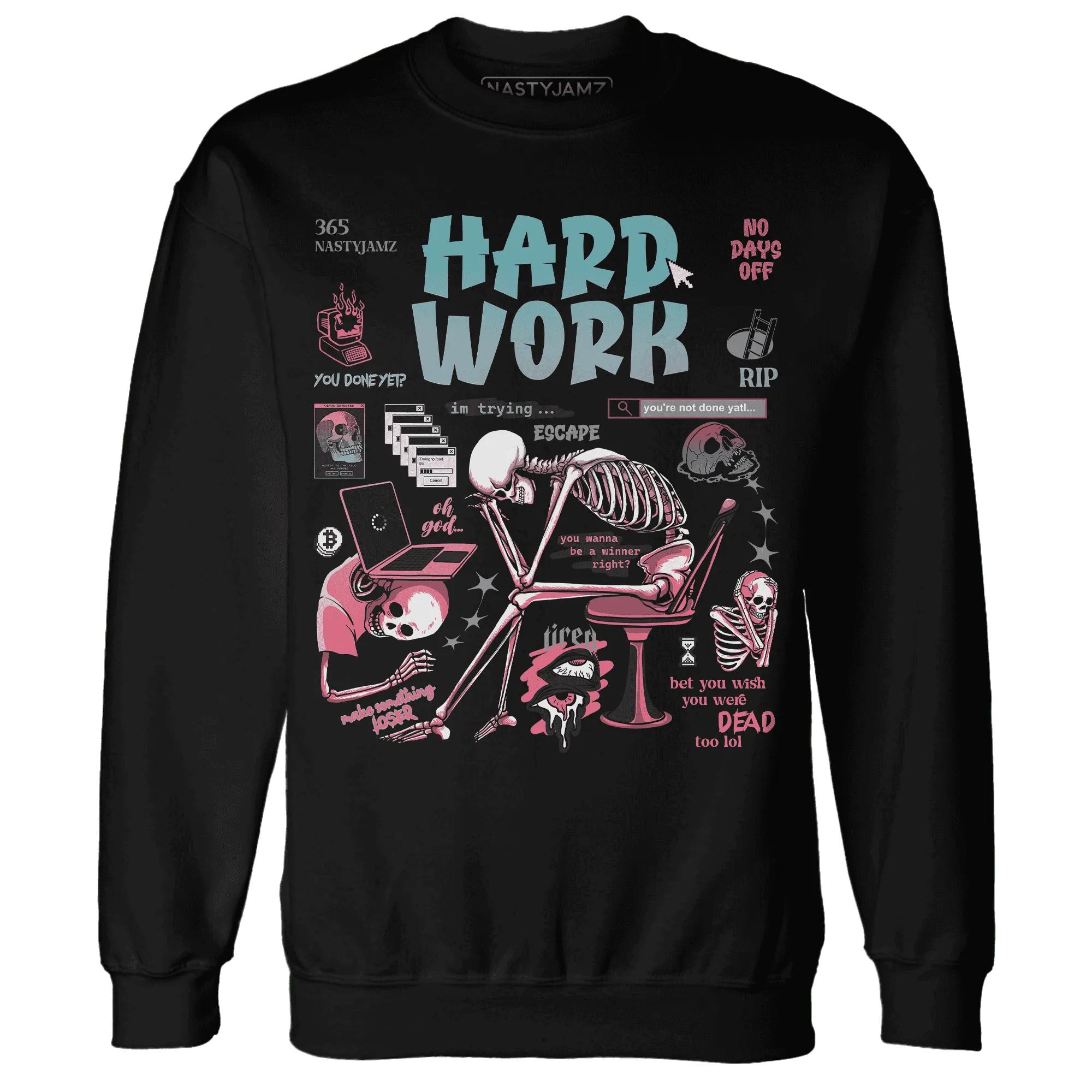 NastyJamz-VaporMax-Plus-South-Beach-Sweatshirt-Match-Hard-Work