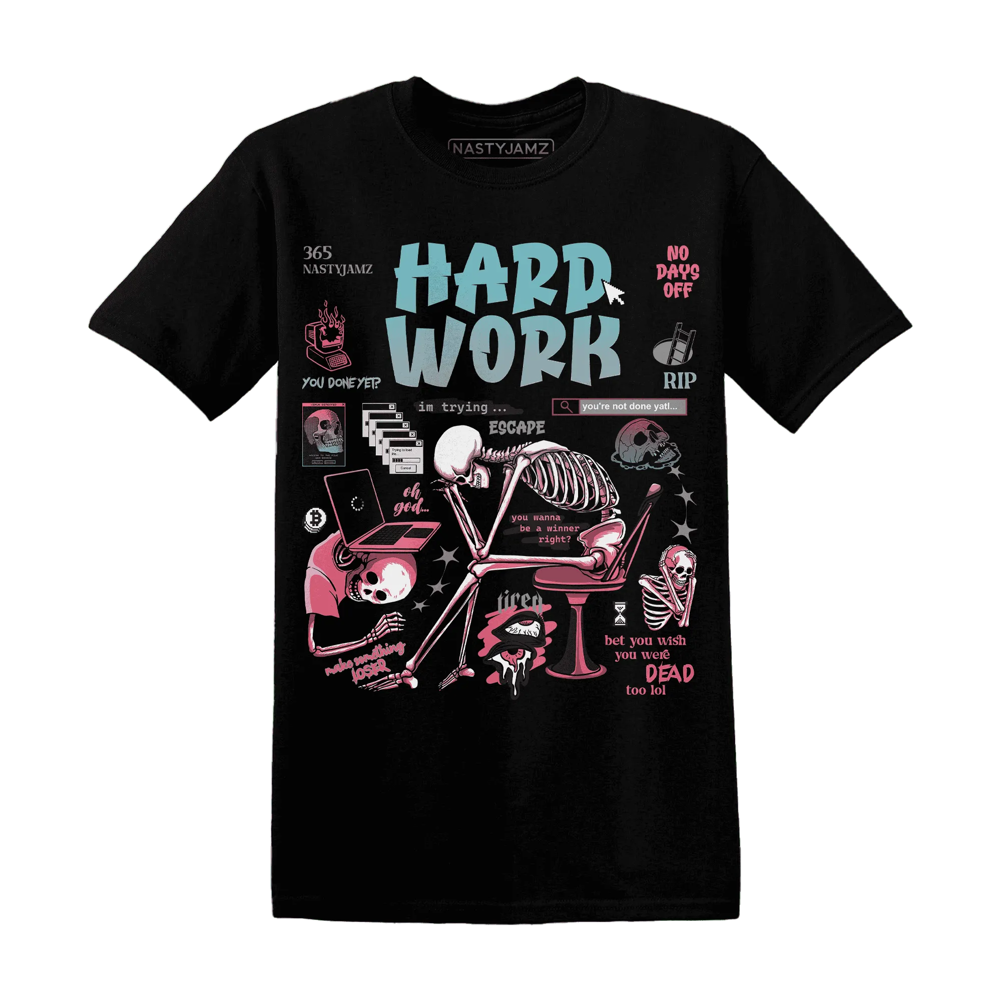 VaporMax-Plus-South-Beach-NastyJamz-T-Shirt-Match-Hard-Work