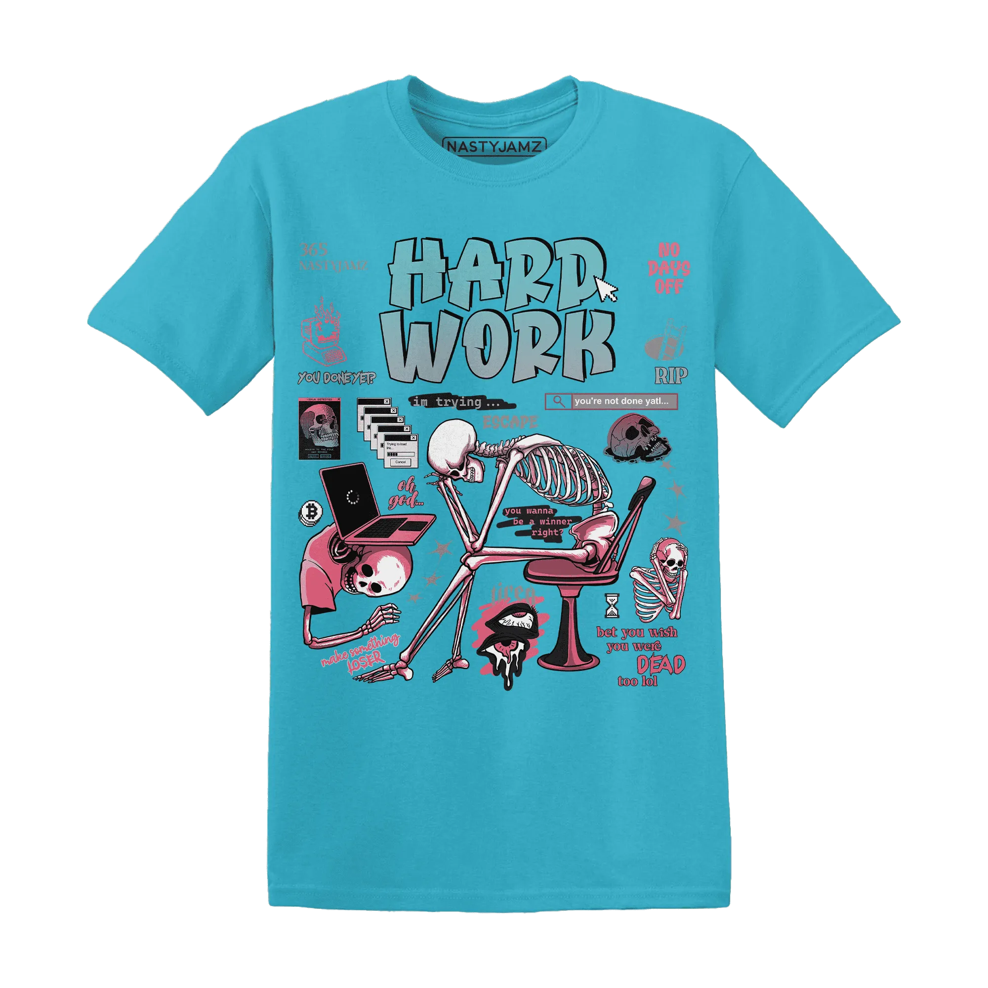 VaporMax-Plus-South-Beach-NastyJamz-T-Shirt-Match-Hard-Work