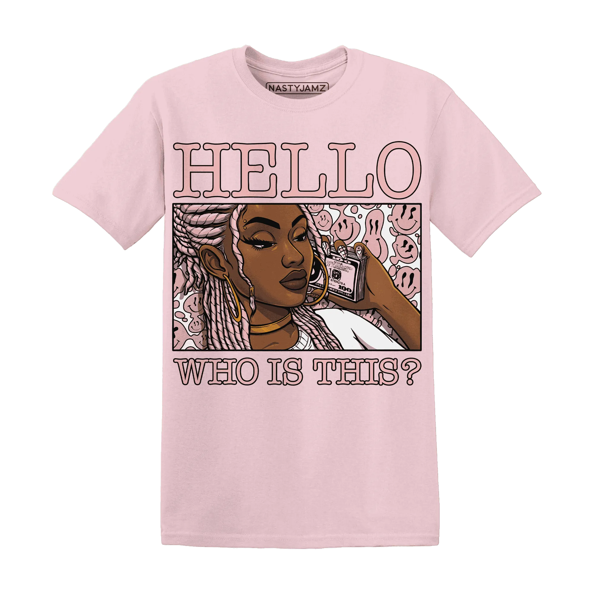 Low-Legend-Pink-11s-T-Shirt-Match-Hello-Girl