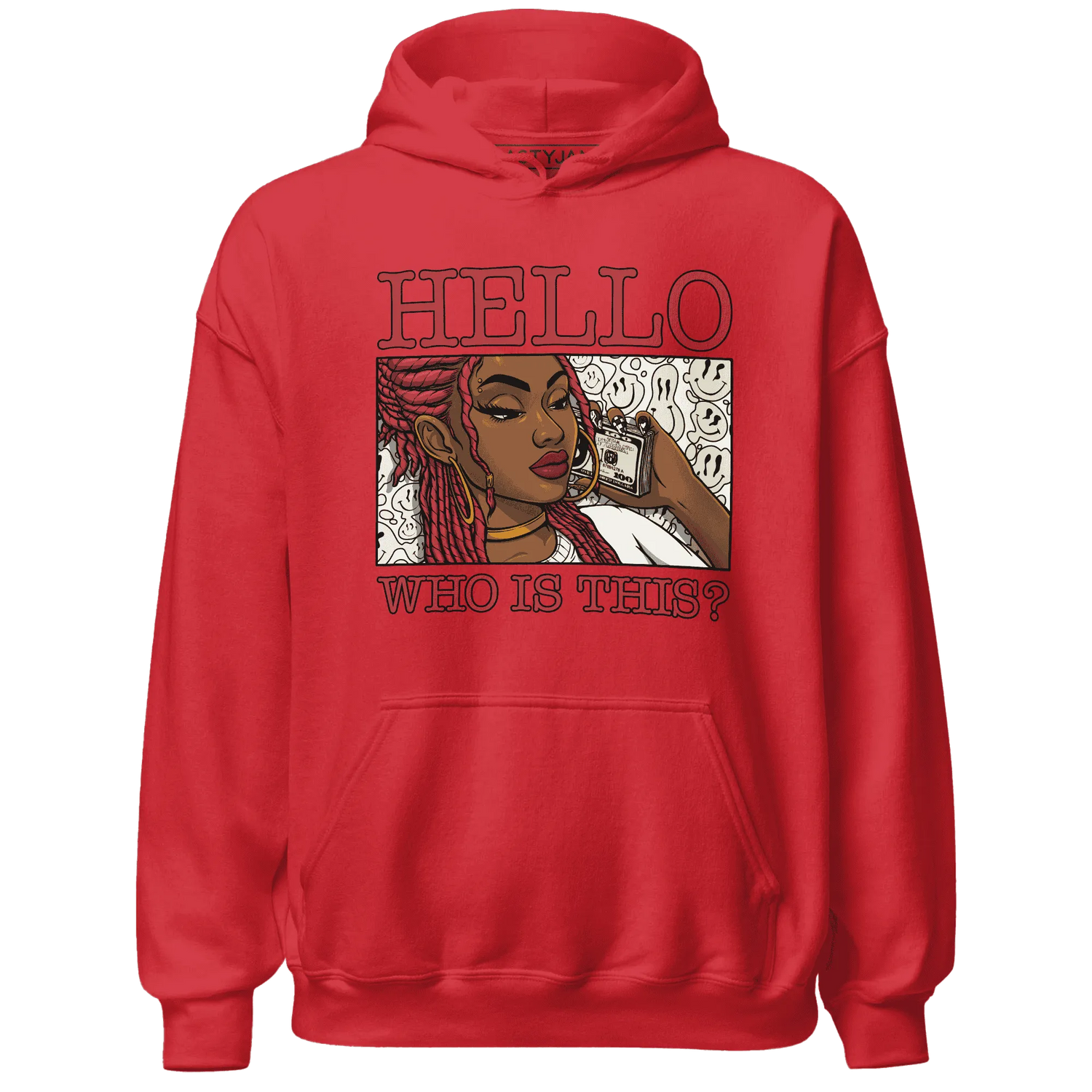Black-Toe-Reimagined-Red-White-1s-NastyJamz-Hoodie-Match-Hello-Girl