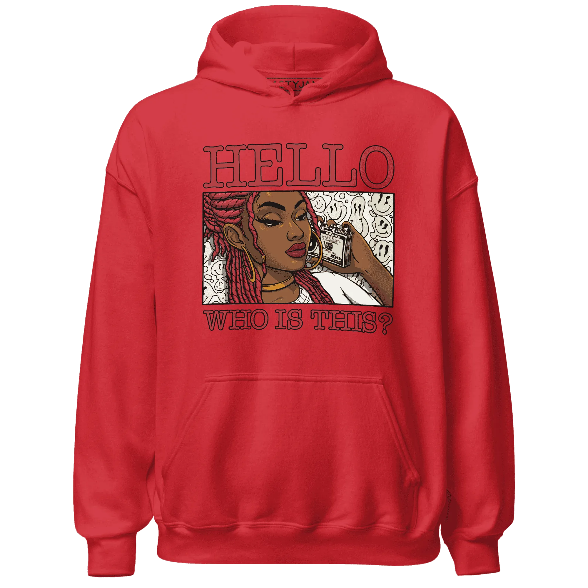 Black-Toe-Reimagined-Red-White-1s-NastyJamz-Hoodie-Match-Hello-Girl