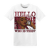 High-87-Metallic-Burgundy-1s-T-Shirt-Match-Hello-Girl