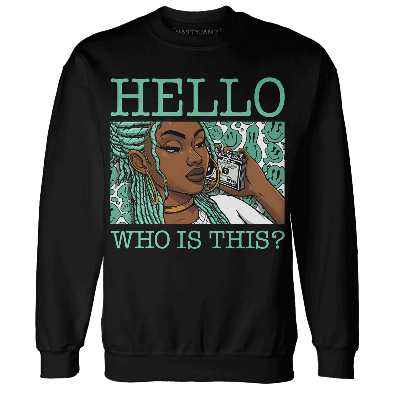 High-OG-Green-Glow-1s-Sweatshirt-Match-Hello-Girl