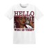 High-White-Team-Red-1s-T-Shirt-Match-Hello-Girl