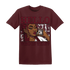 High-White-Team-Red-1s-T-Shirt-Match-Hello-Girl