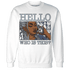 Mid-Diffused-Blue-Grey-1s-Sweatshirt-Match-Hello-Girl