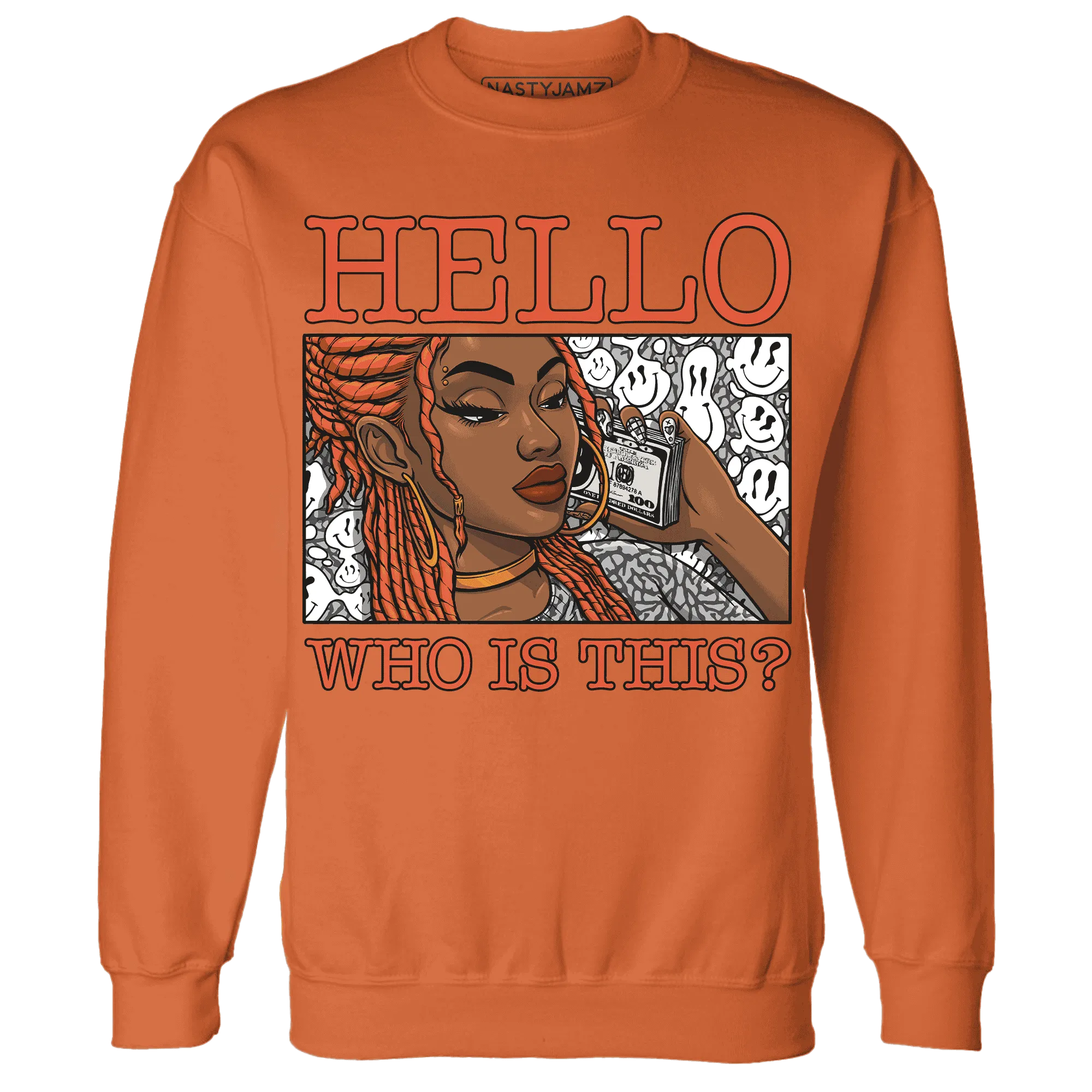 Georgia-Peach-3s-Sweatshirt-Match-Hello-Girl