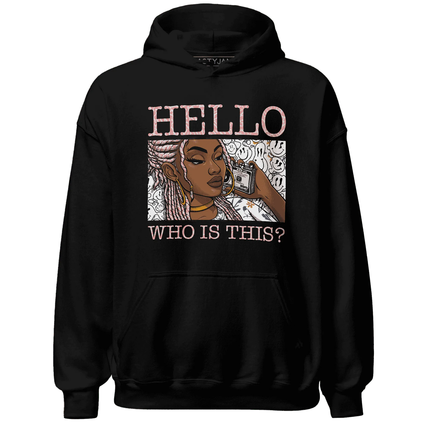 Red-Stardust-3s-Hoodie-Match-Hello-Girl