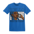 Industrial-Blue-4s-T-Shirt-Match-Hello-Girl