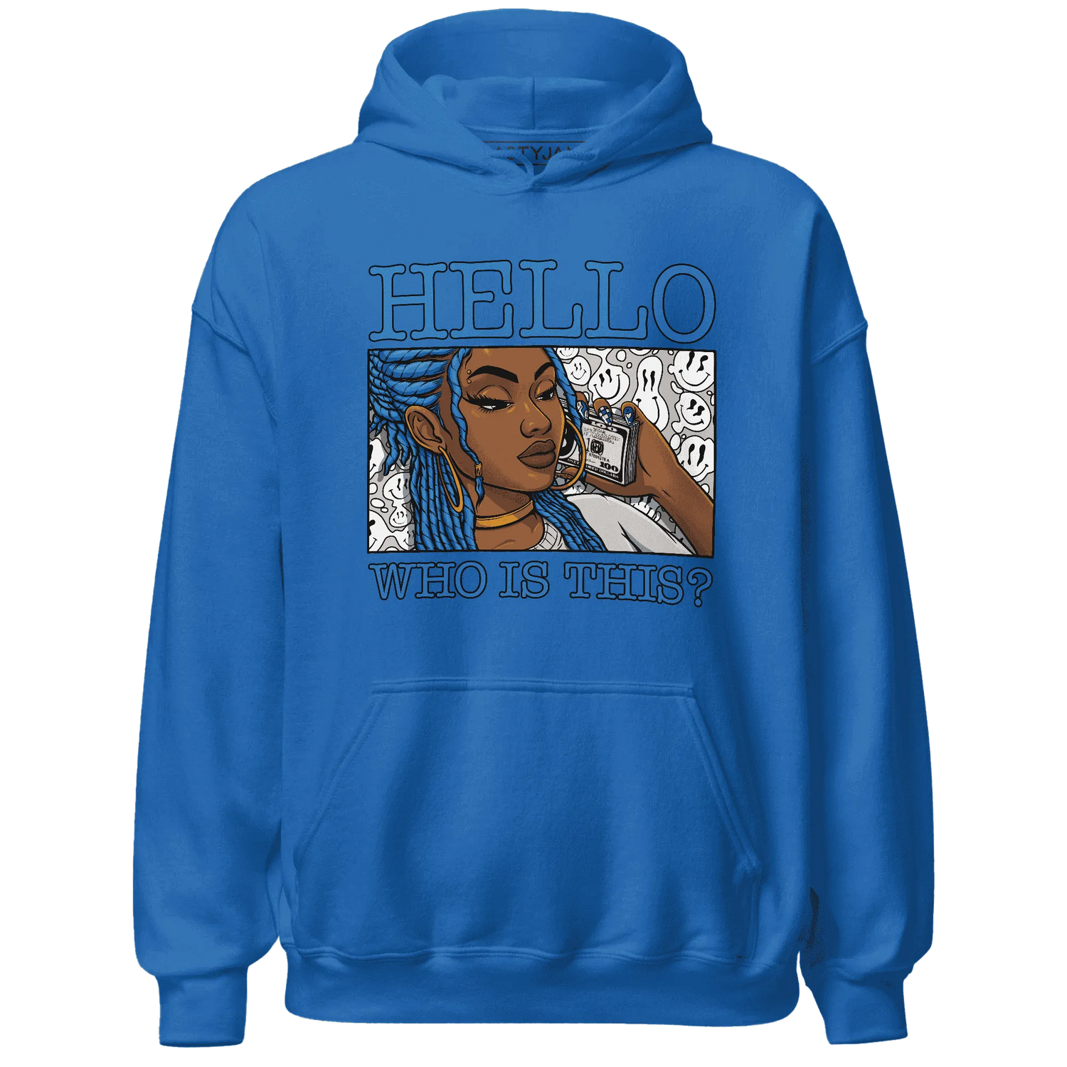 Industrial-Blue-4s-Hoodie-Match-Hello-Girl
