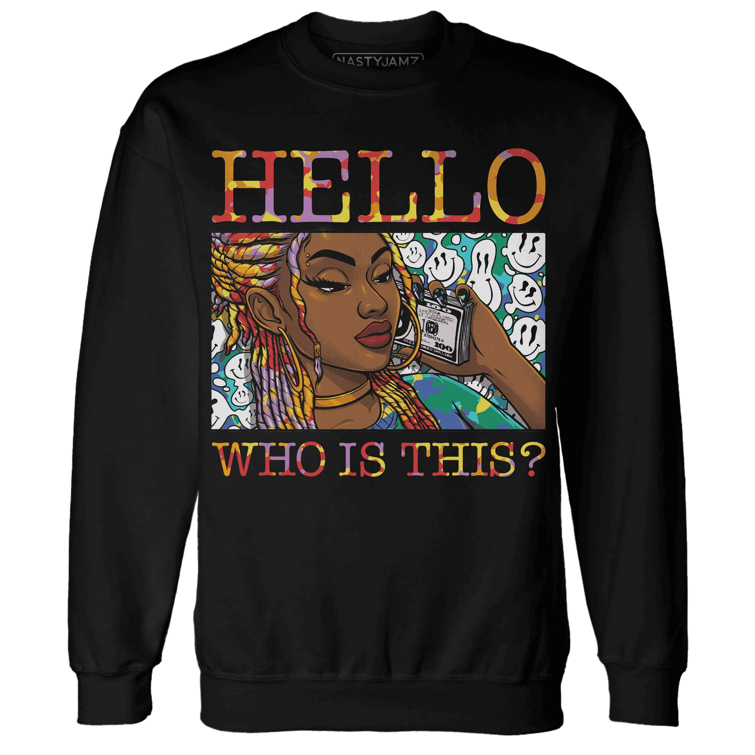 Mid-GS-Six-Championships-1s-Sweatshirt-Match-Hello-Girl