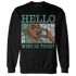 Green-Glow-3s-Sweatshirt-Match-Hello-Girl