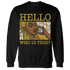 Yellow-Ochre-6s-Sweatshirt-Match-Hello-Girl