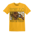 Yellow-Ochre-6s-T-Shirt-Match-Hello-Girl
