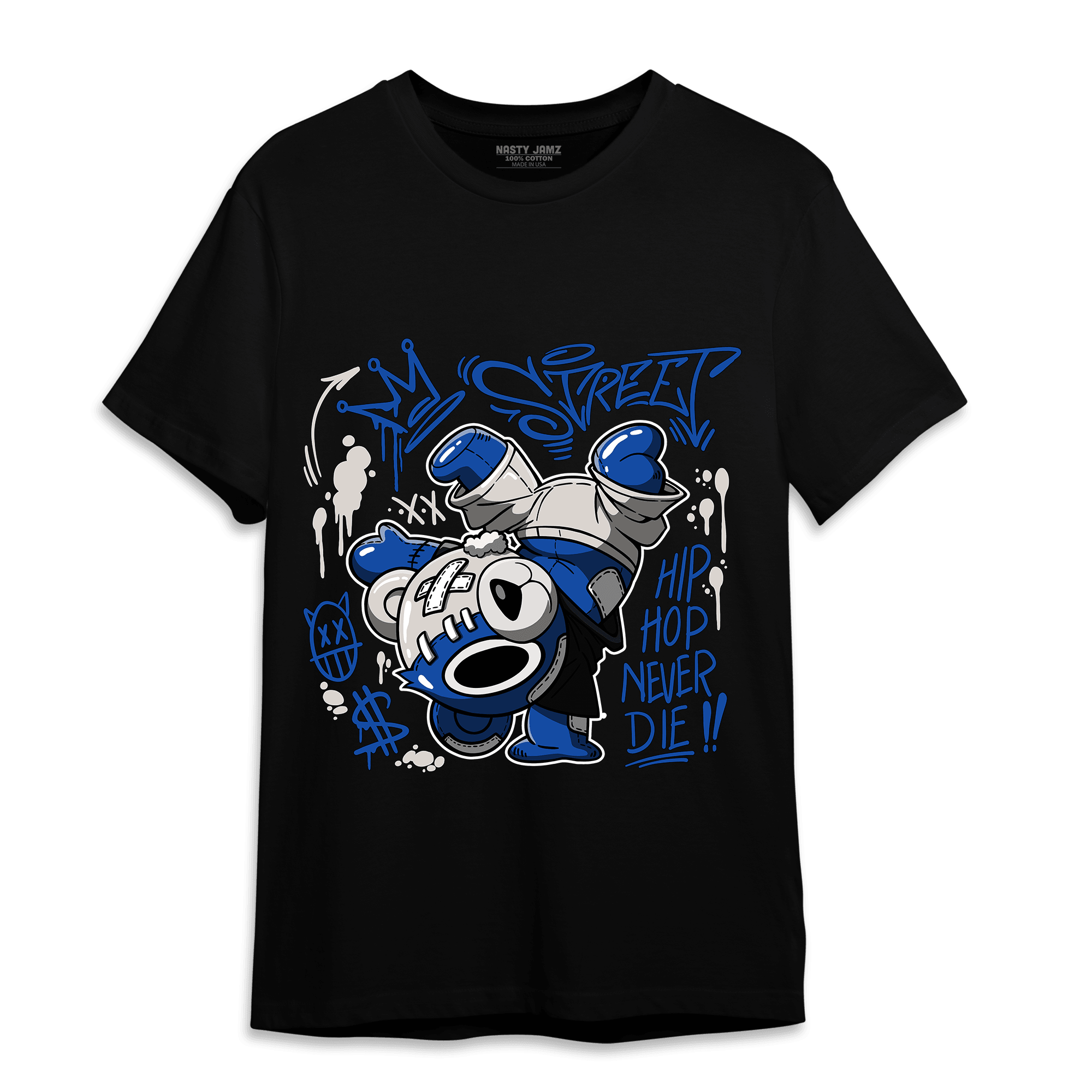 Air Max 1 86 Royal T Shirt Match Hiphop Ber - NastyJamz