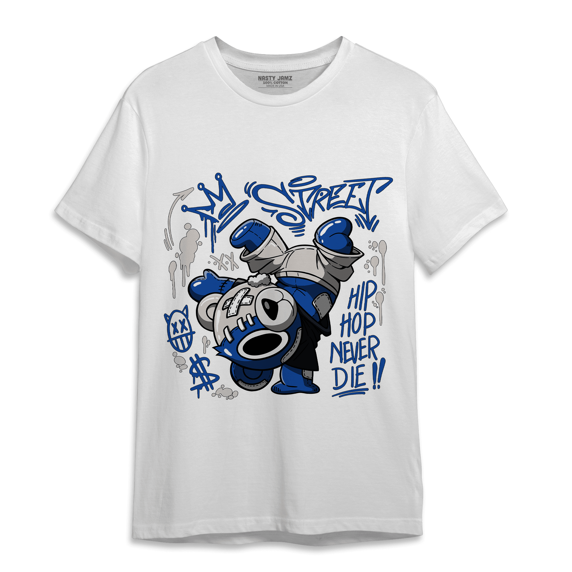 Air Max 1 86 Royal T Shirt Match Hiphop Ber - NastyJamz